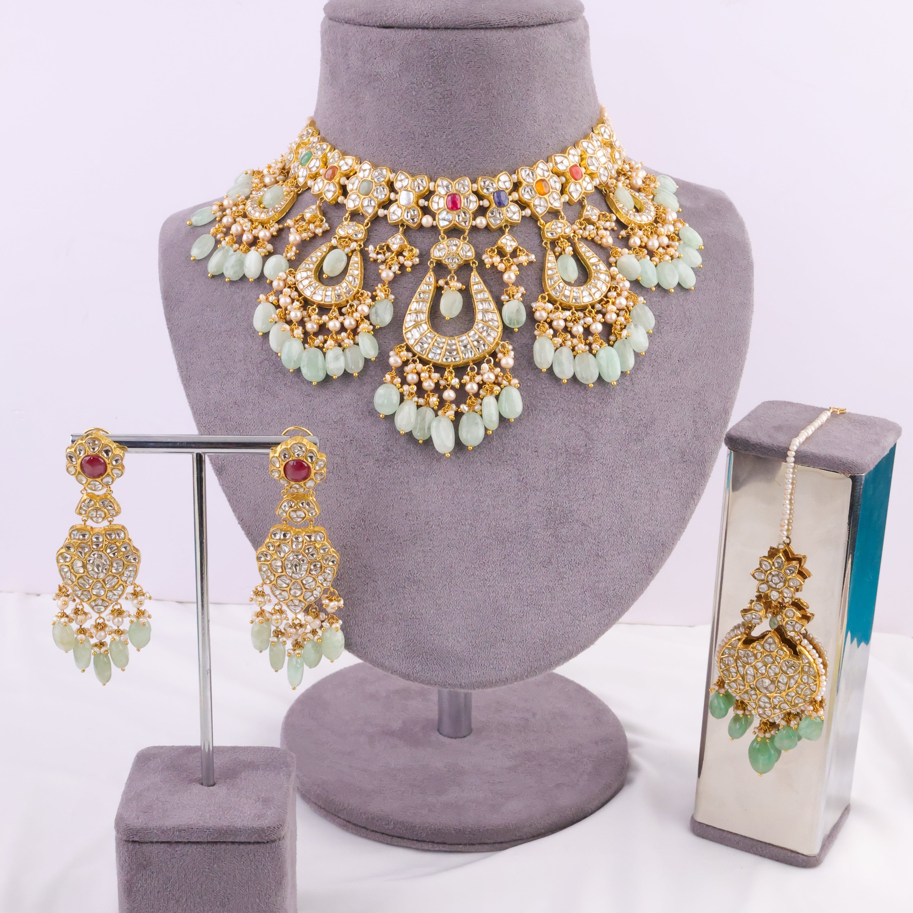 Gunjan Bridal Polki Set