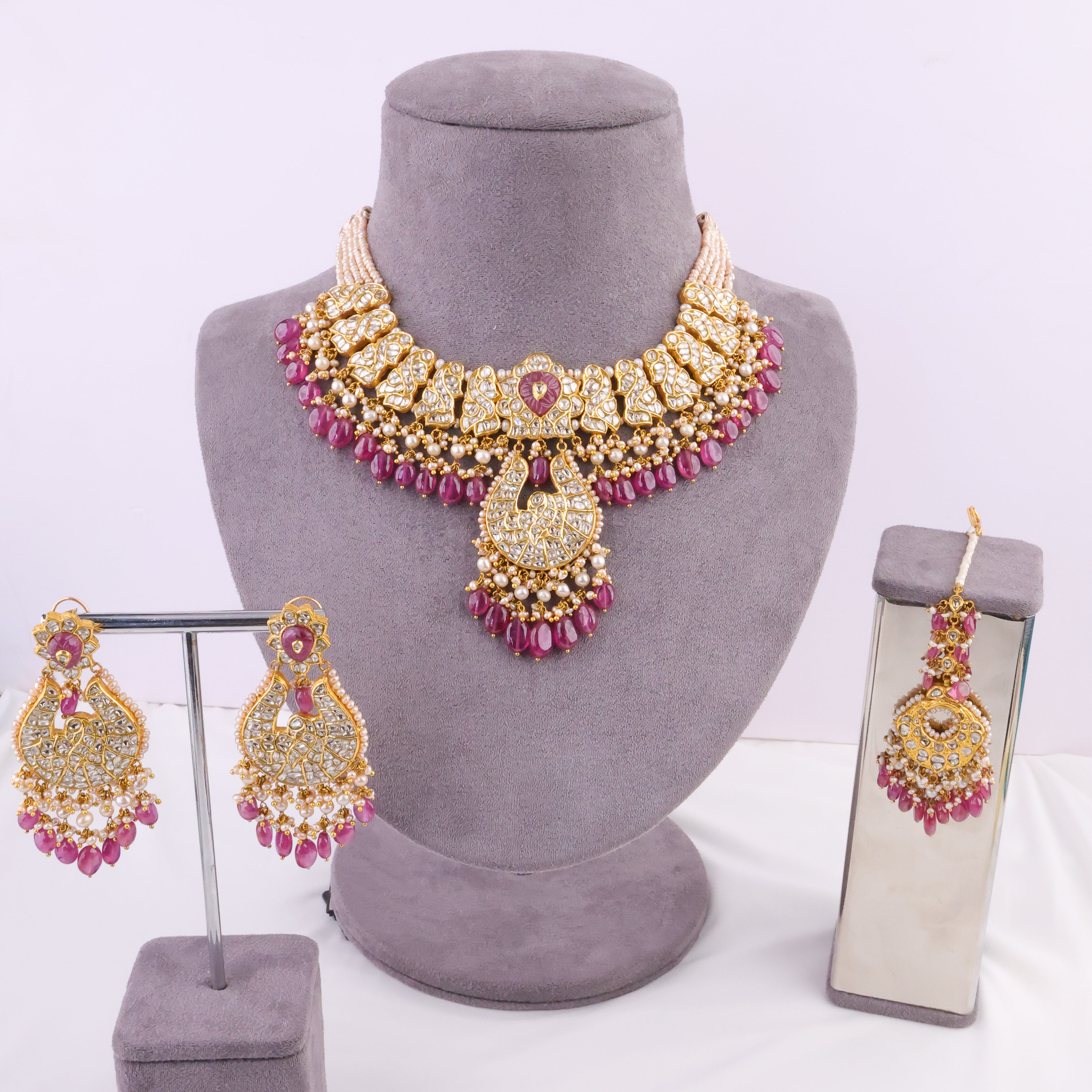 Minaz Bridal Polki Set