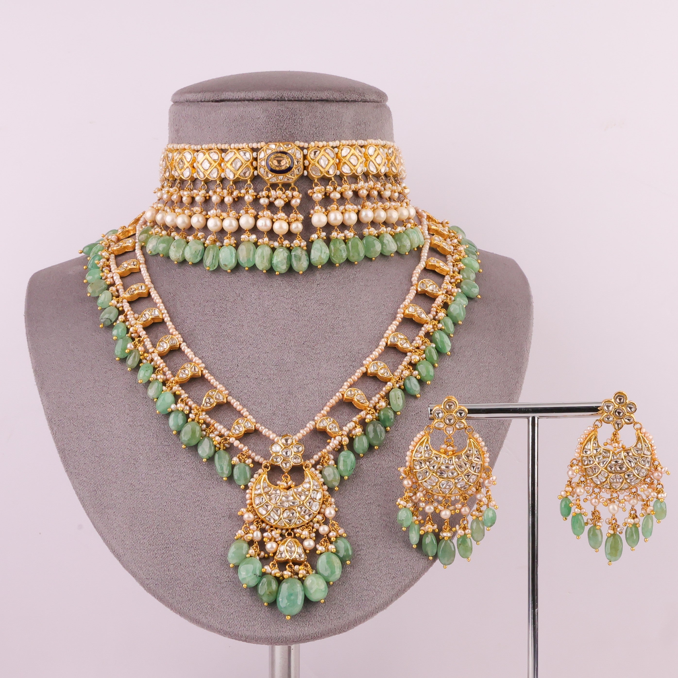 Urvashi Bridal Polki Set