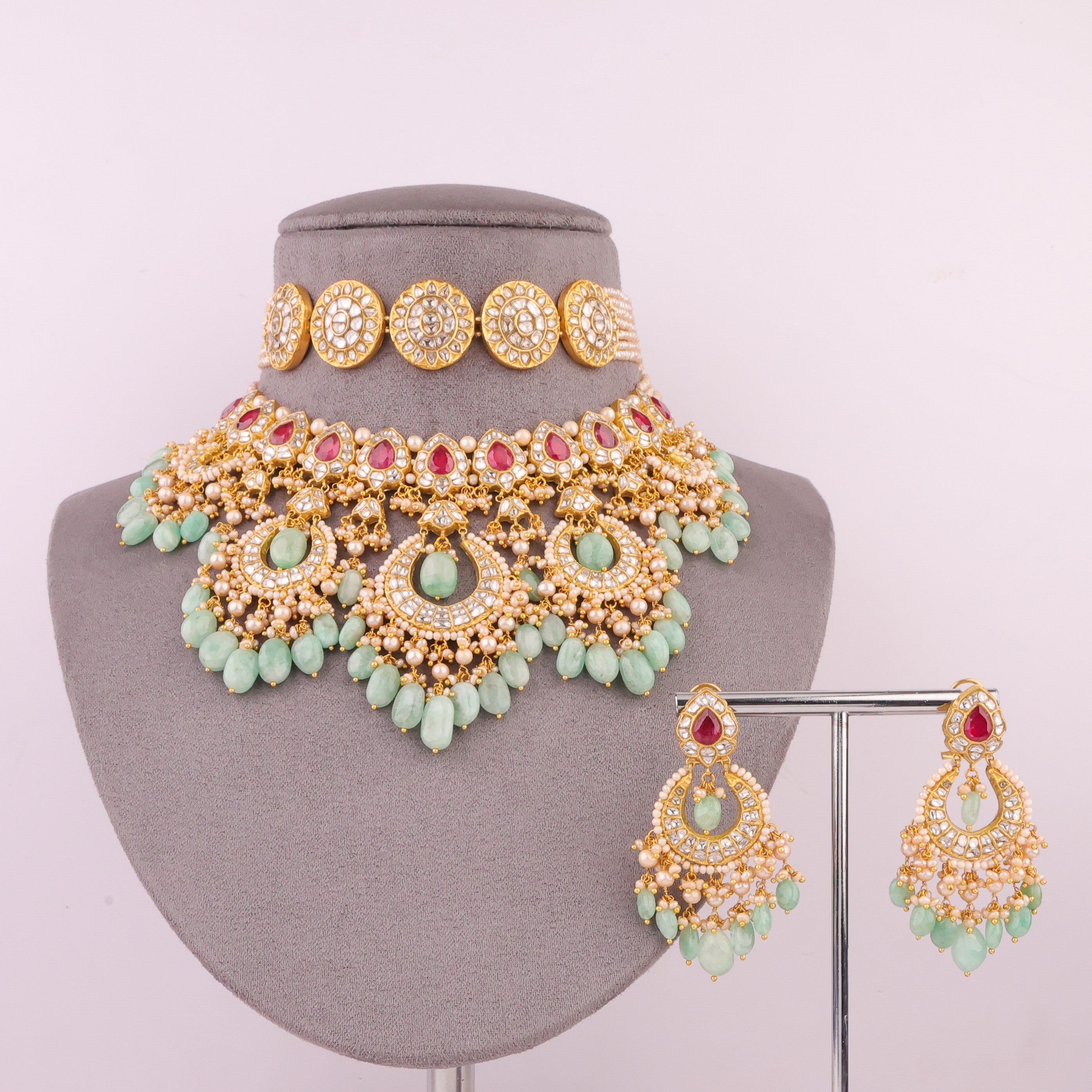 Rutuja Bridal Polki Set