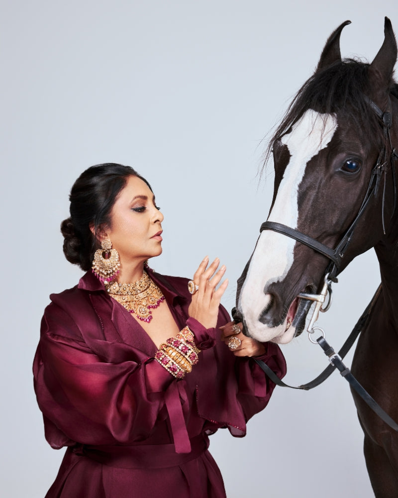 Beatrice Polki And Diamond Bangle