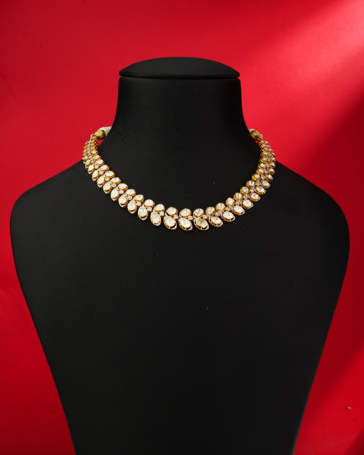 Nadira Polki And Diamond Choker