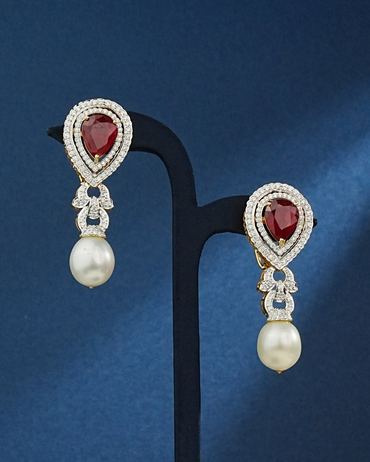 Diamond Long Earrings