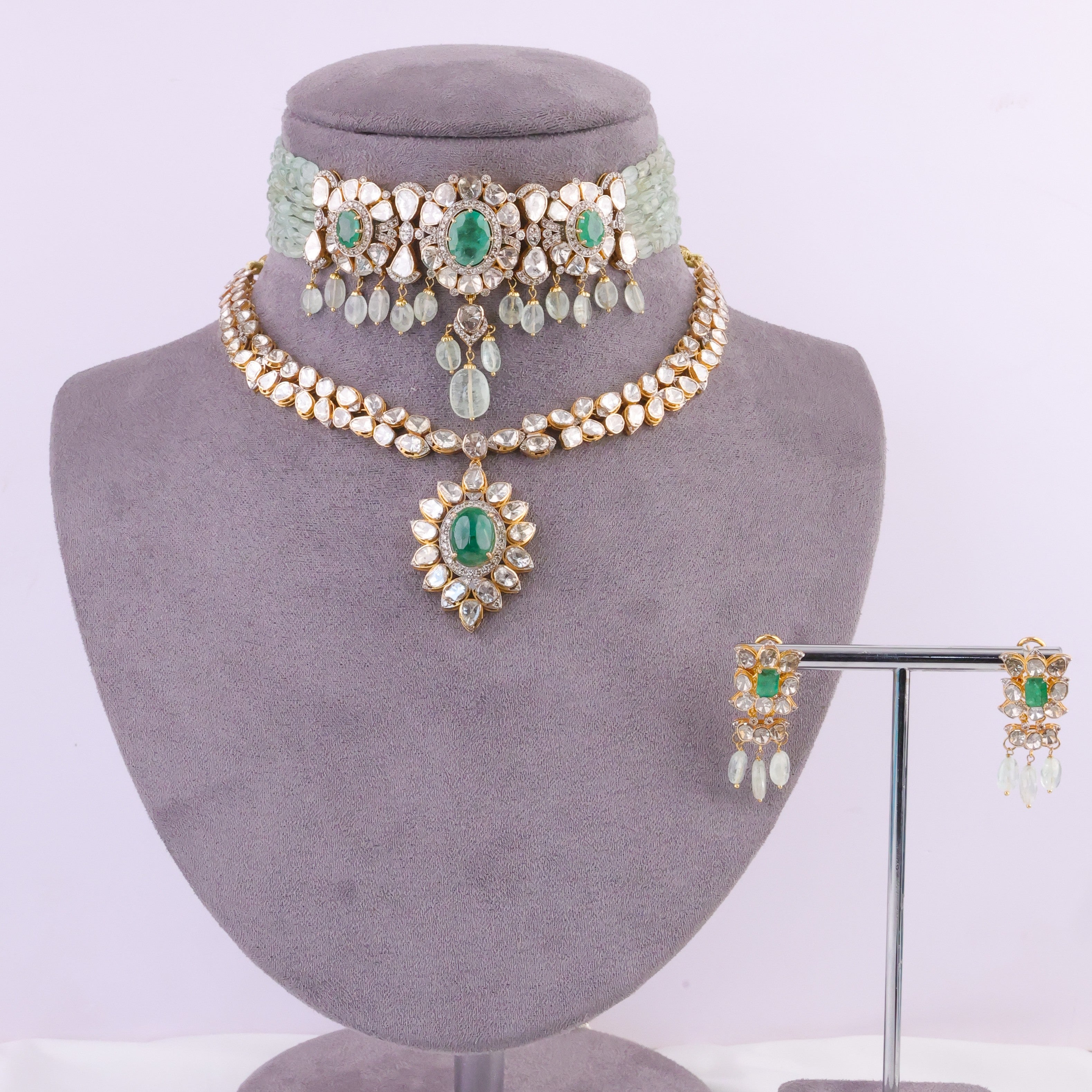 Yasha Bridal Polki Set