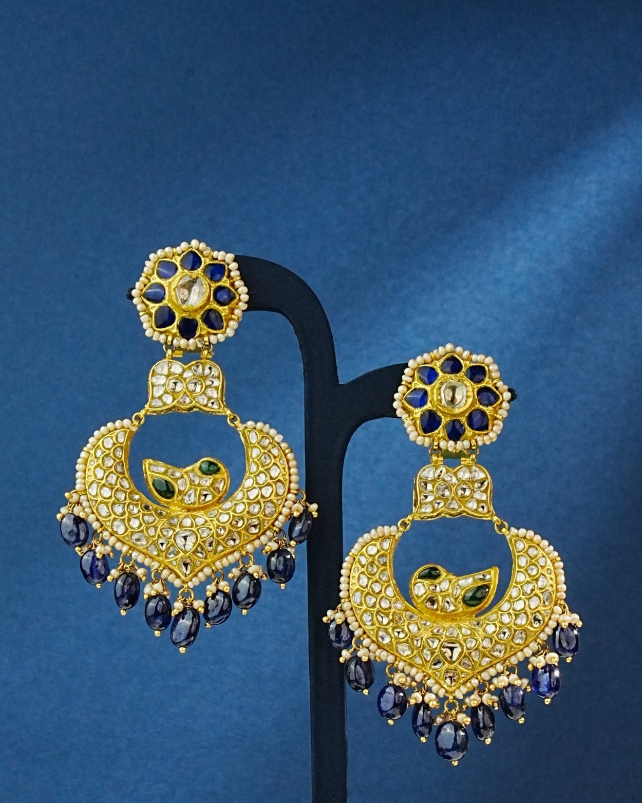 Vasudha Polki Chandbalis