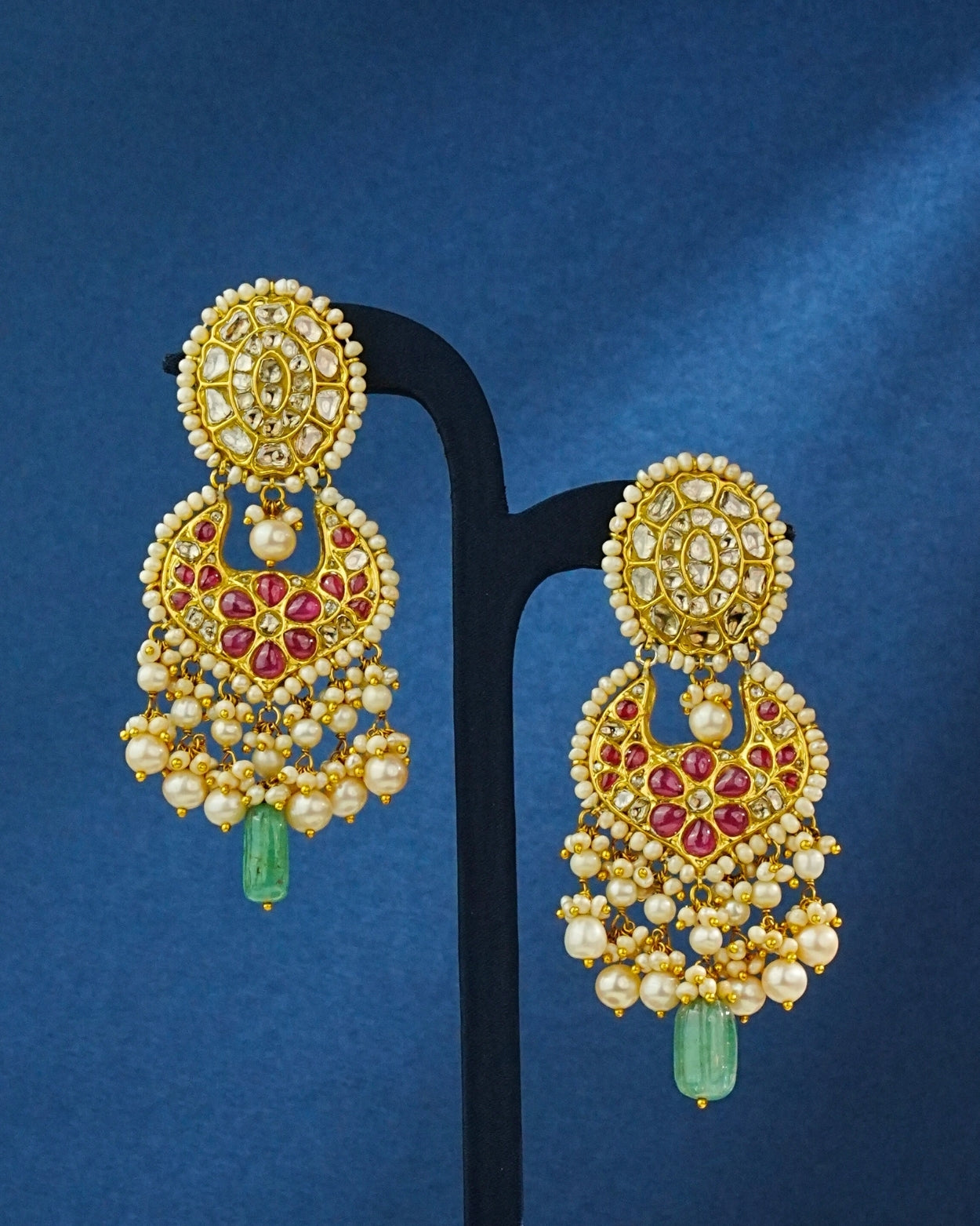 Heena Polki Chandbalis