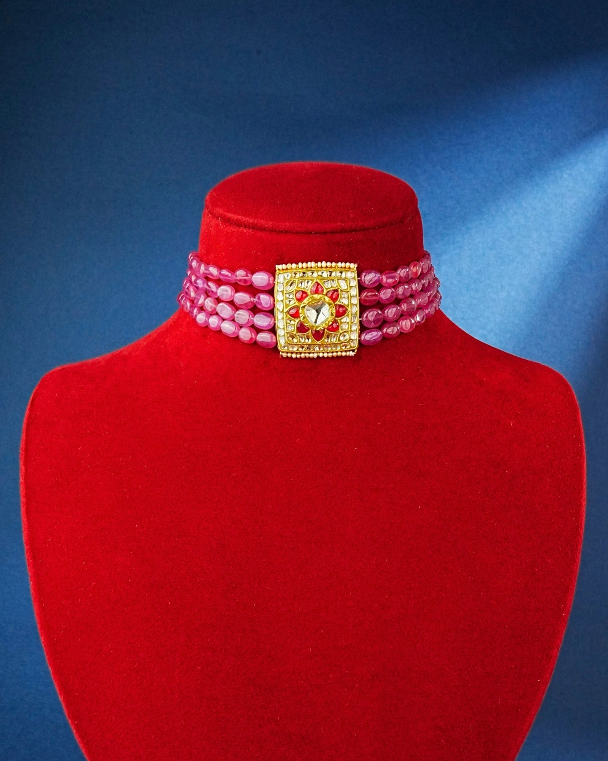 Neomi Polki Bead Choker