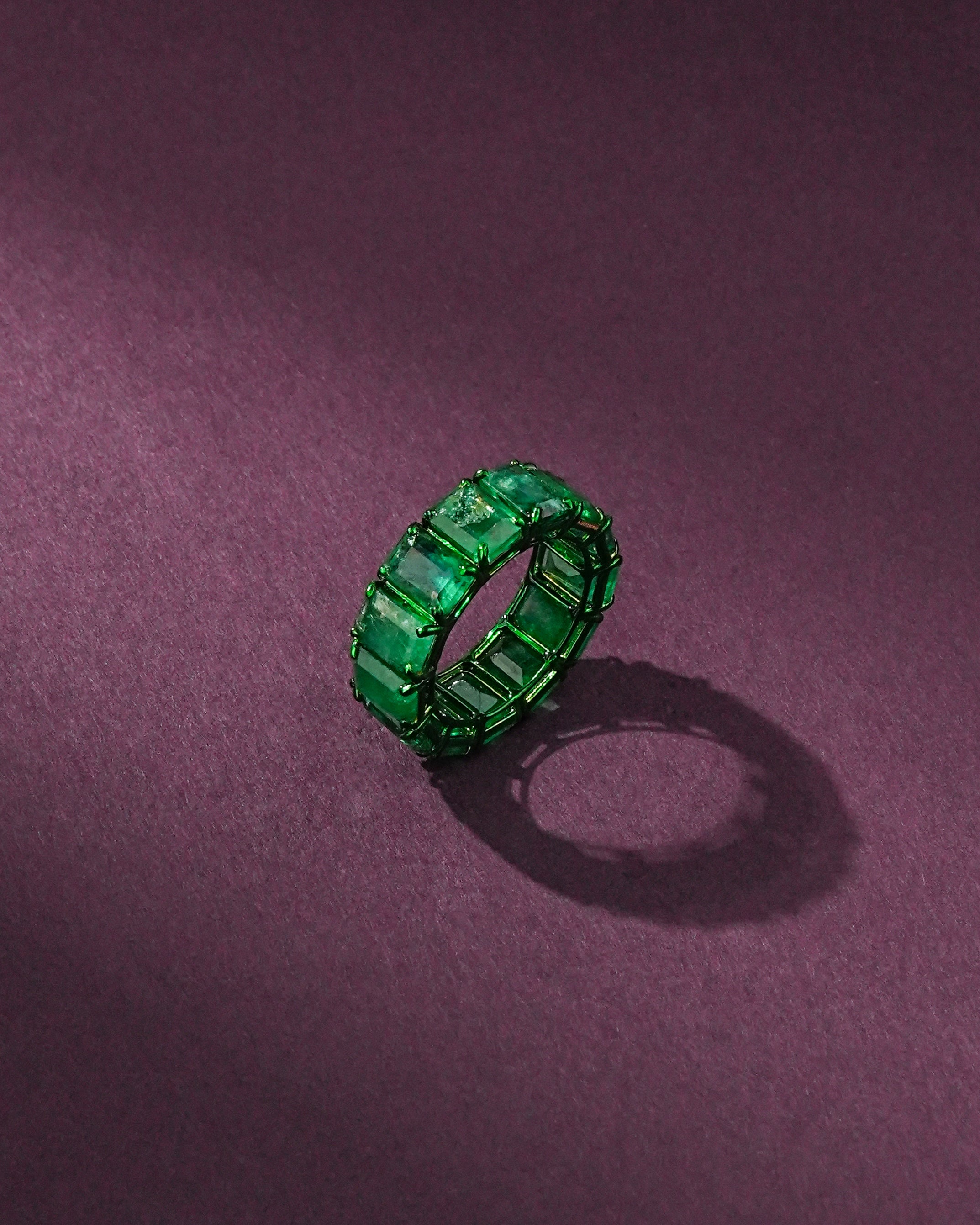 Mysha Emerald Ring