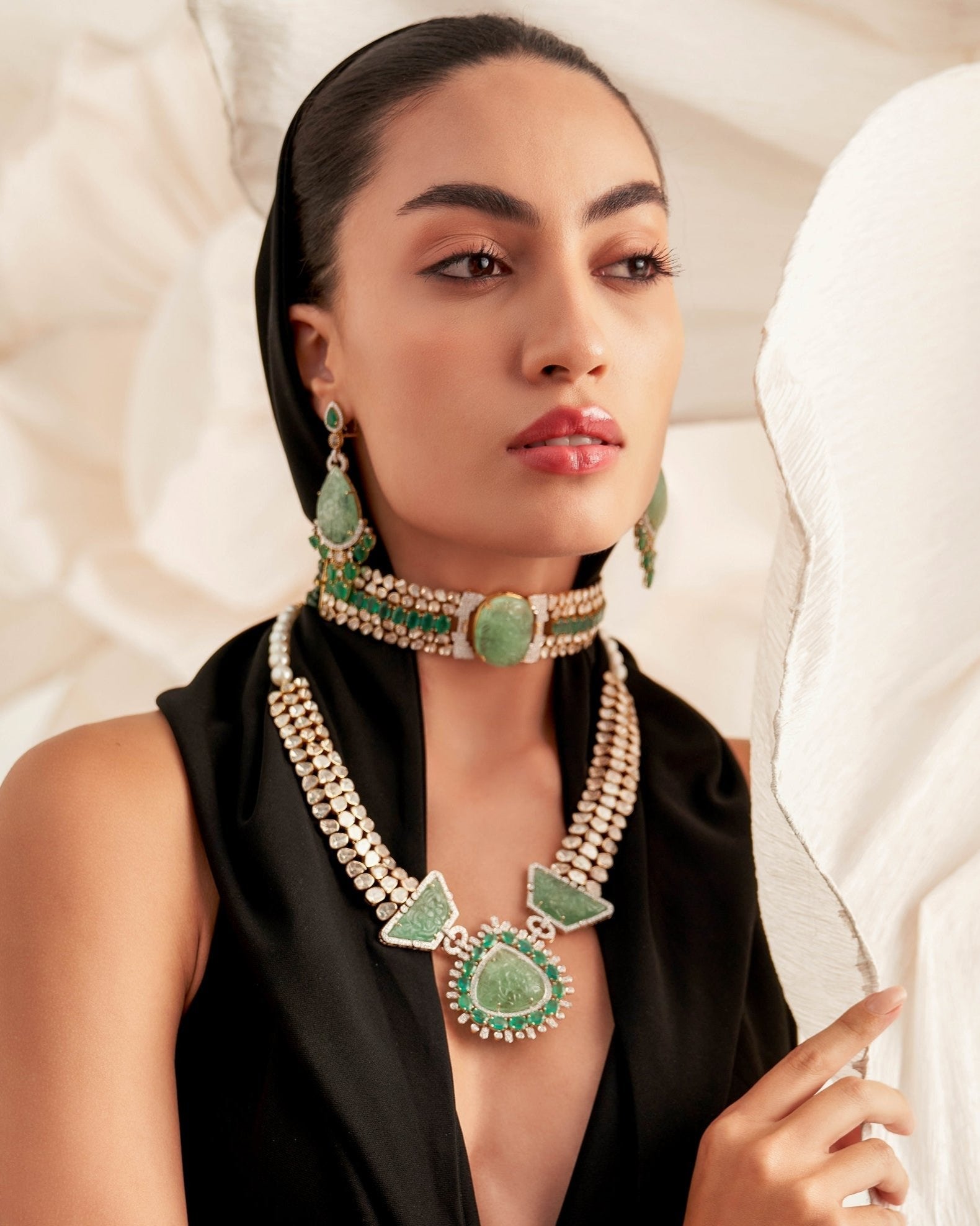 Megha Bridal Polki And Diamond Set