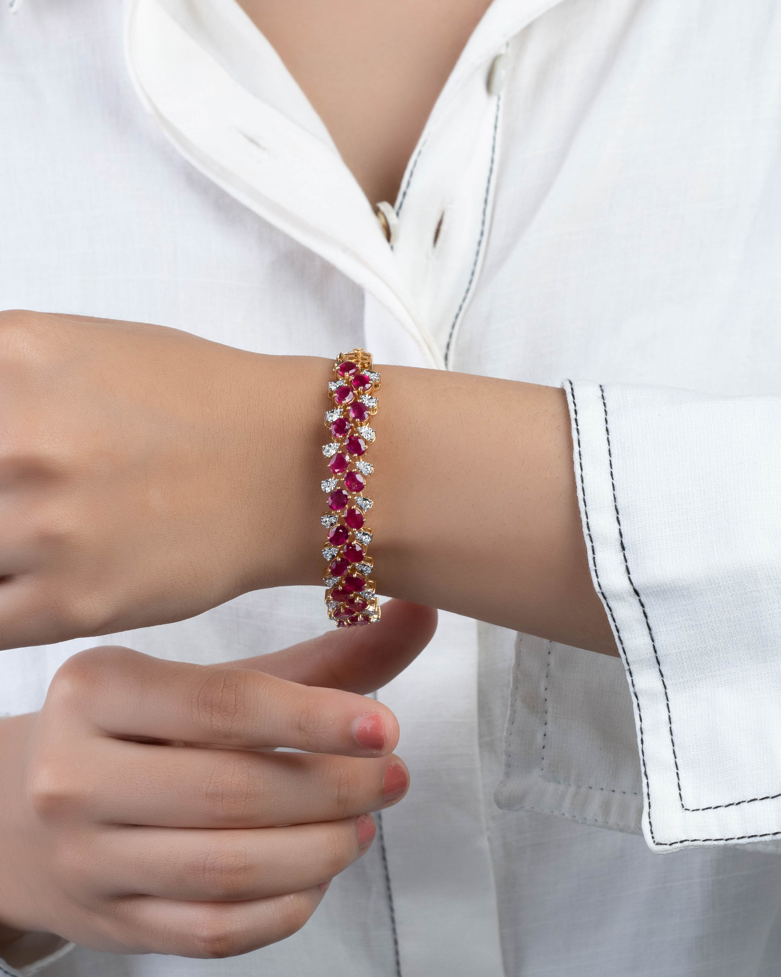 Diamond Bangle