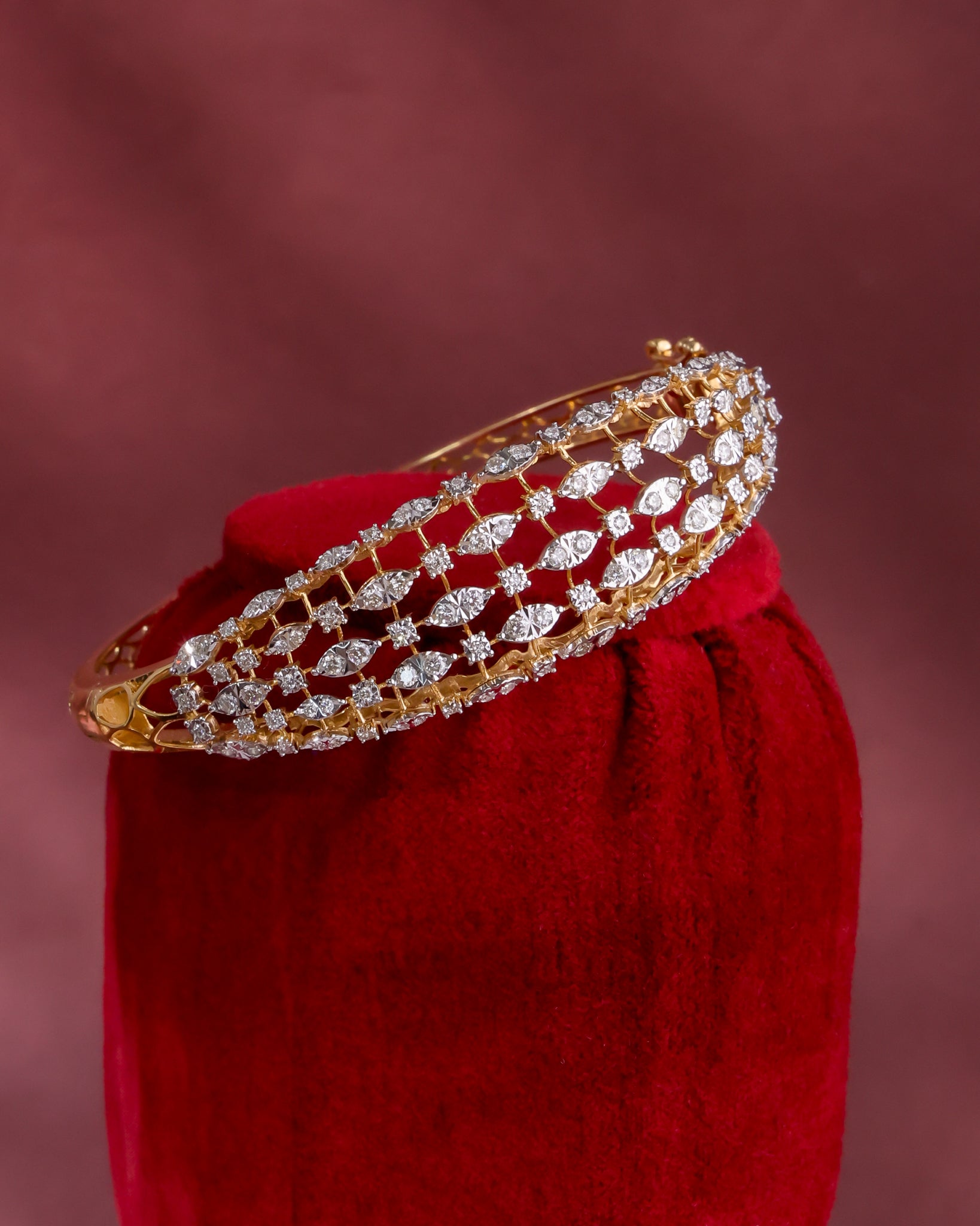 Hazel Diamond Bangle