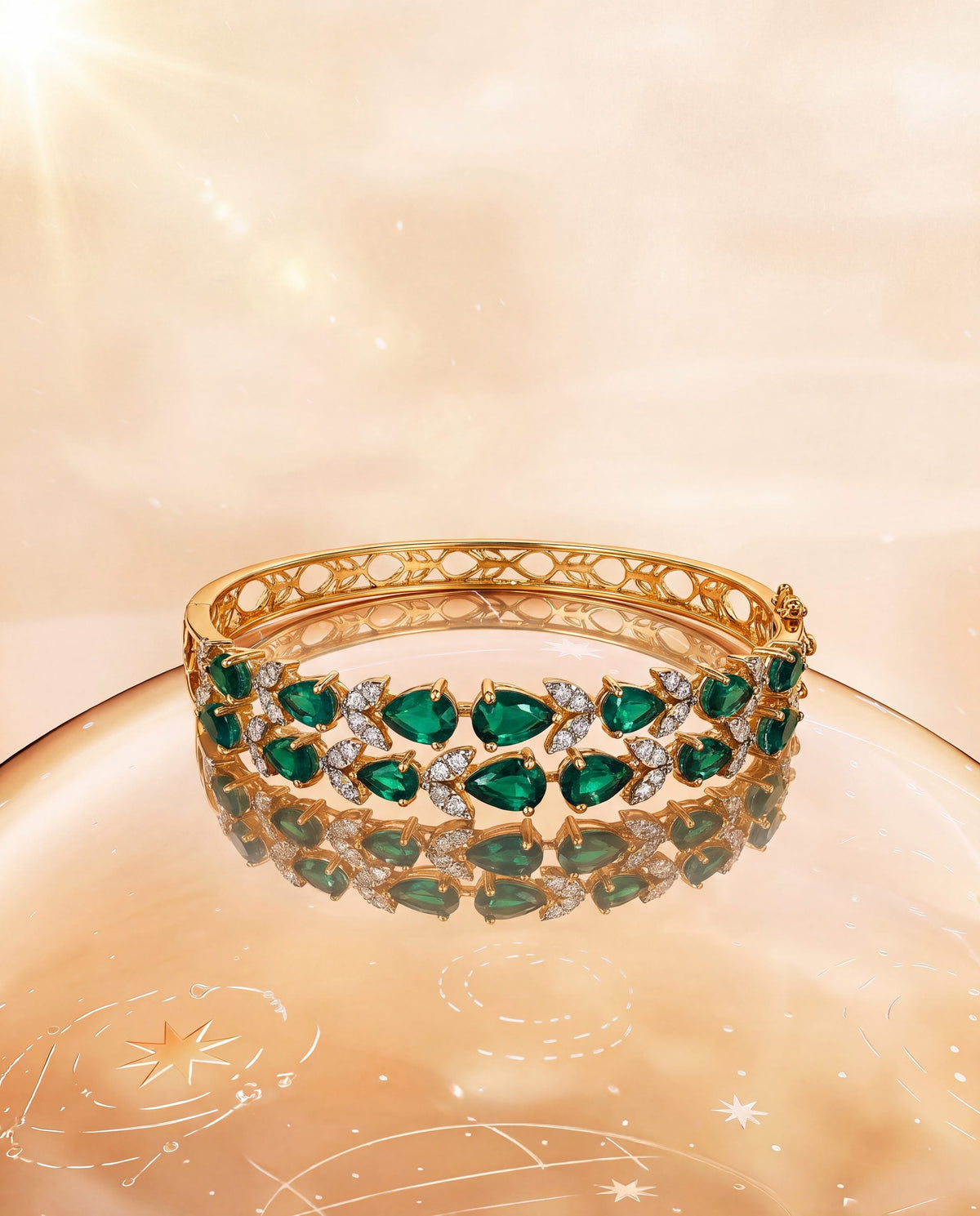 Tarai Diamond Bangle