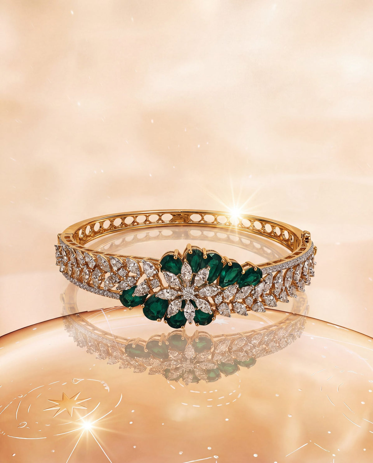 Tori Diamond Bangle
