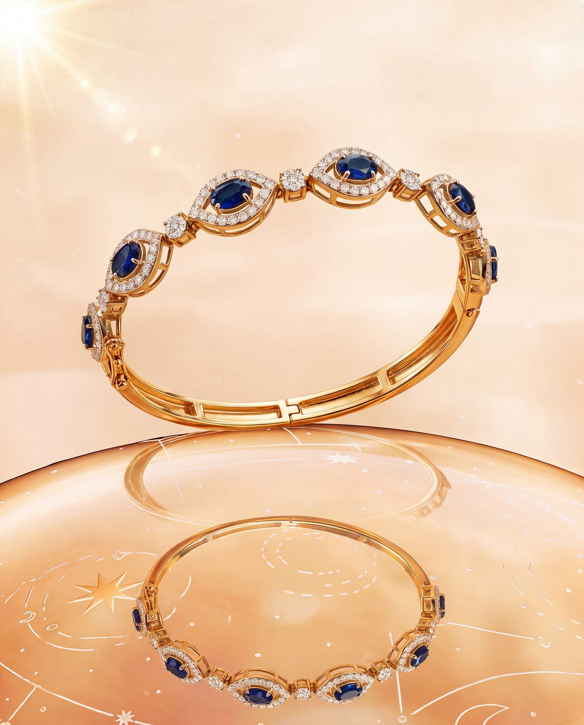 Krisha Diamond Bangle