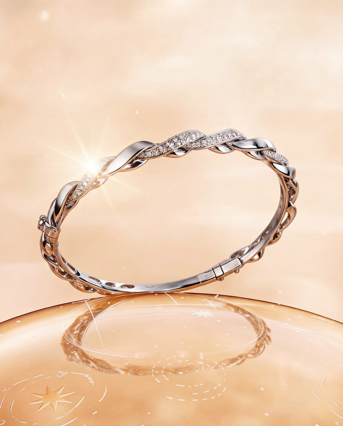 Eliza Diamond Bangle