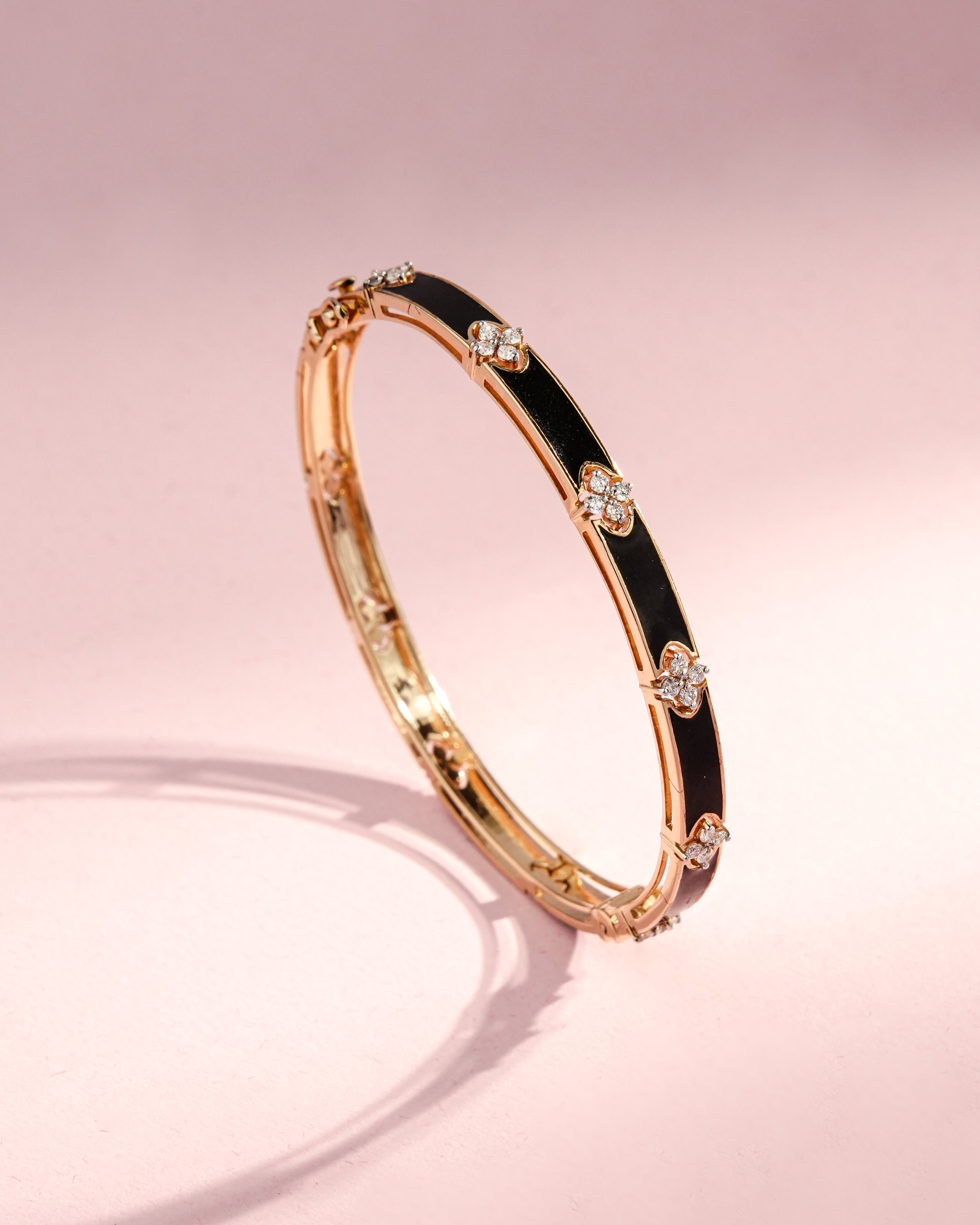 The Zarna Noir Diamond Bangle
