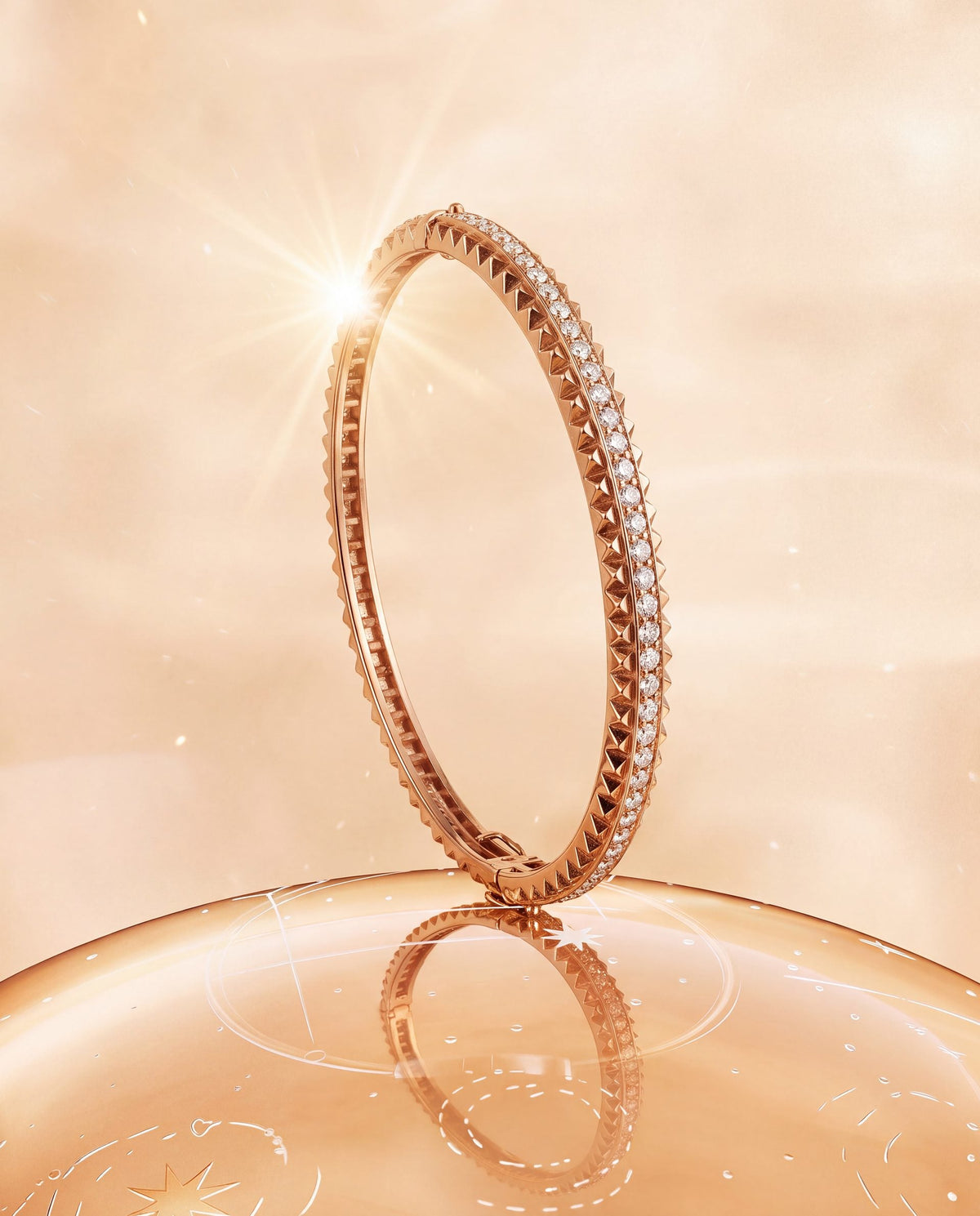 Heline Diamond Bangle