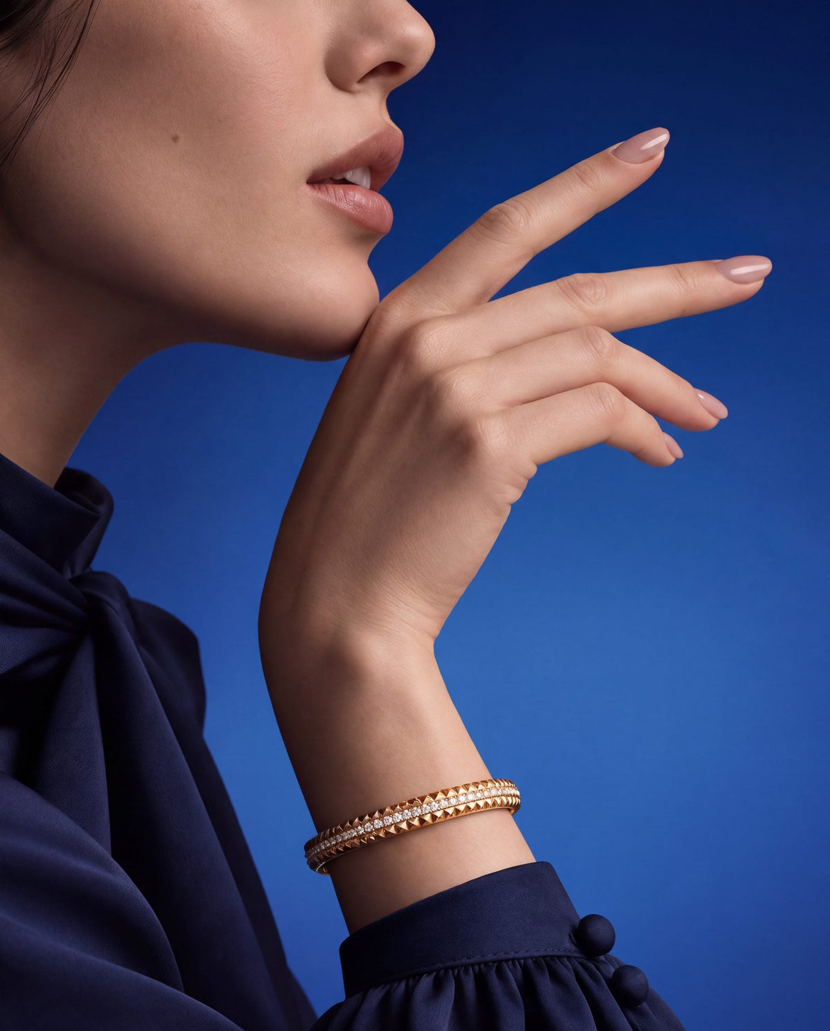 Heline Diamond Bangle