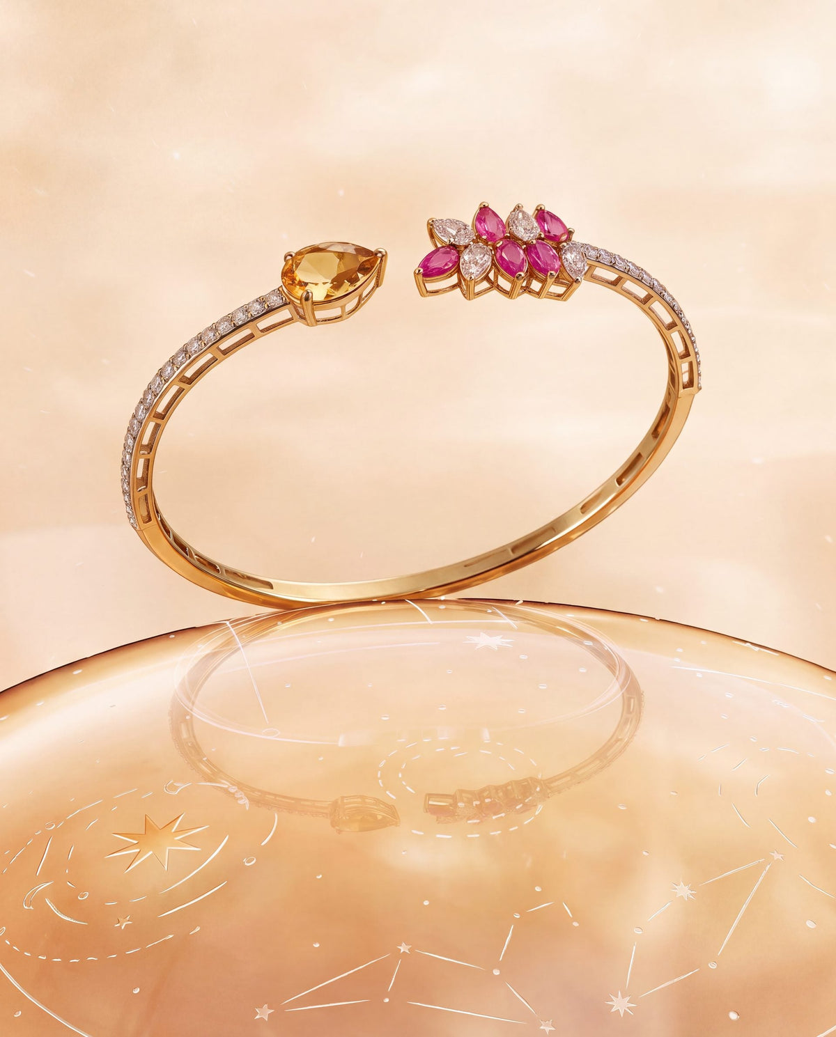 Toria Diamond Bangle