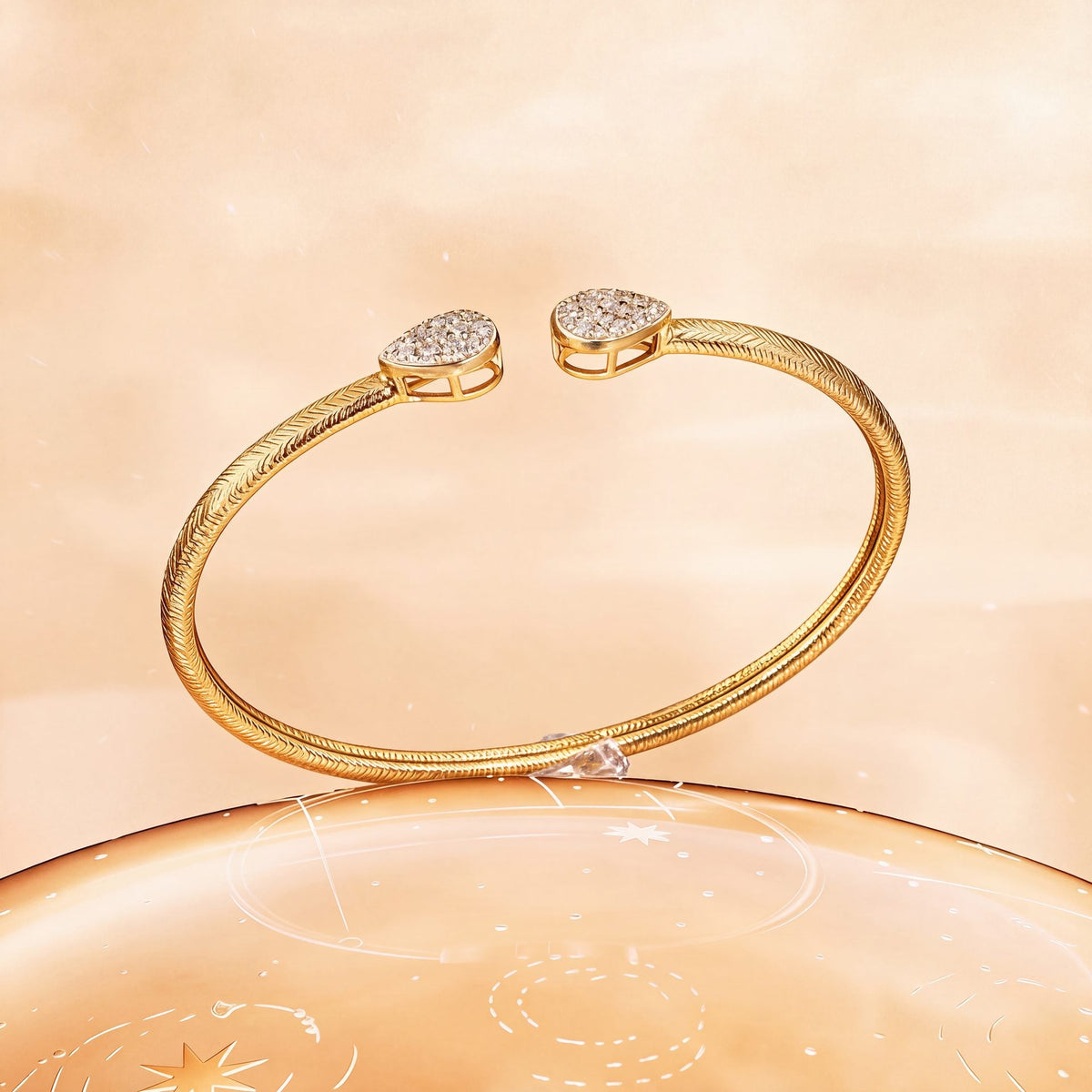 Vidushi Diamond Bangle