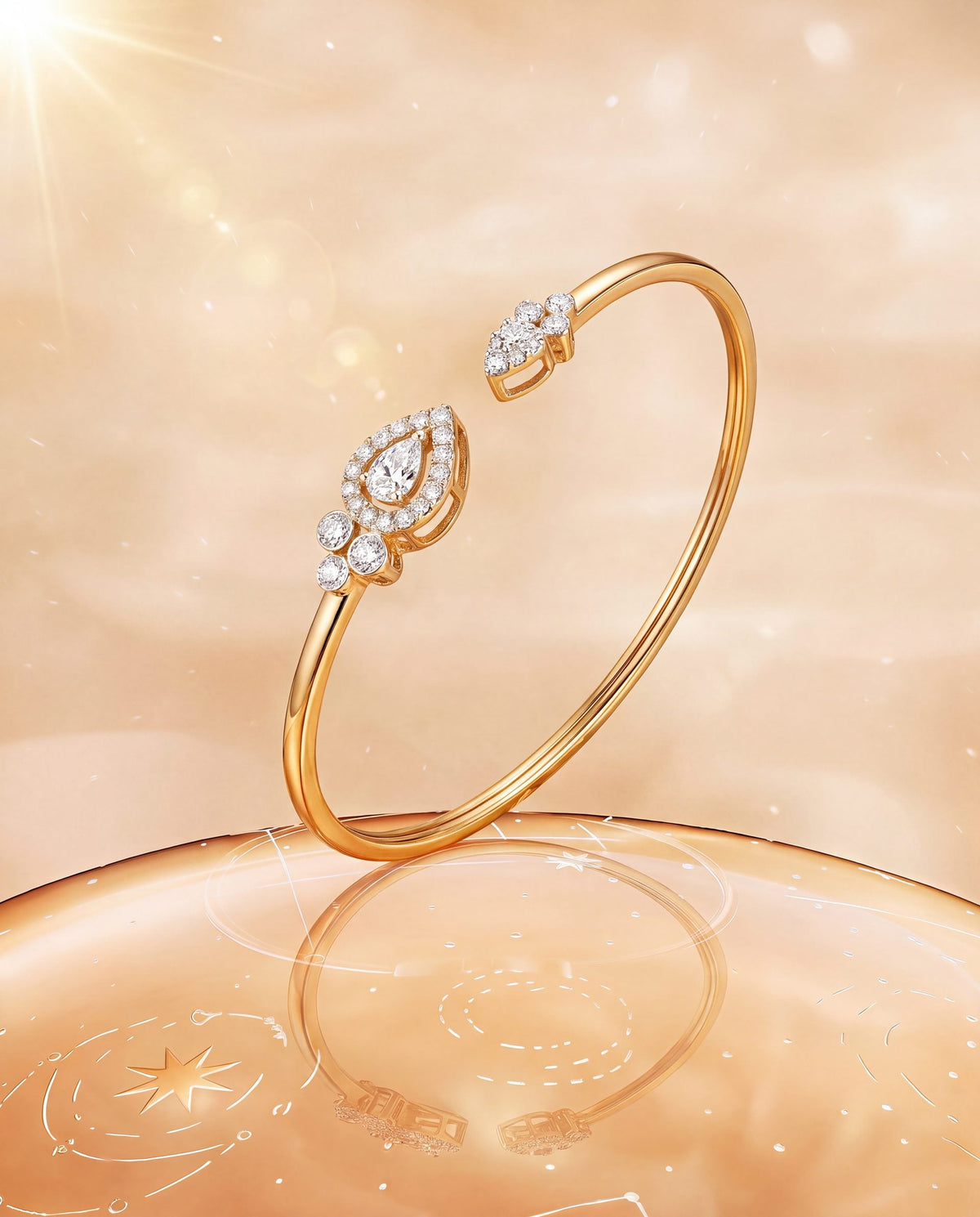Marisa Diamond Bangle