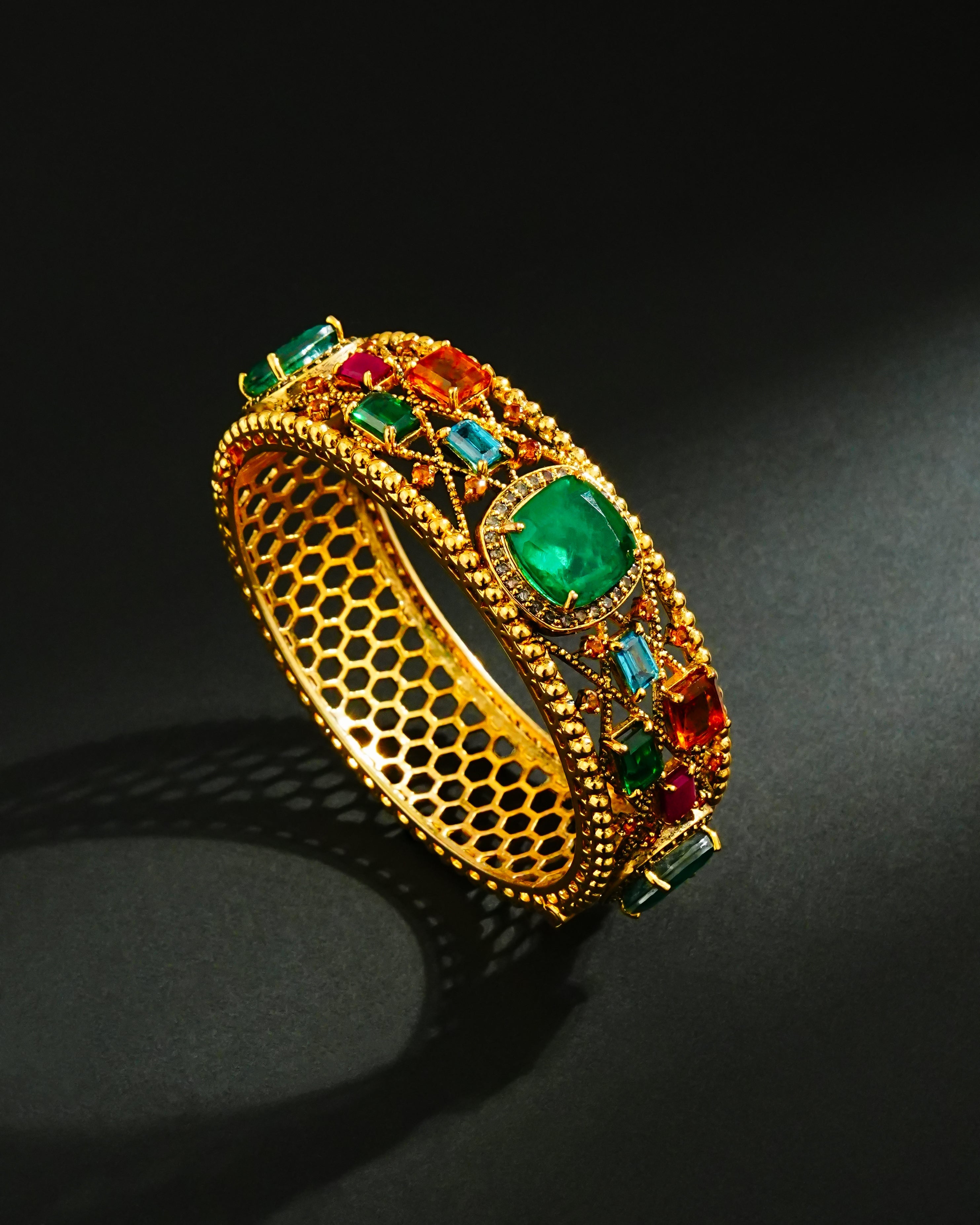 Rhea Diamond Bangle