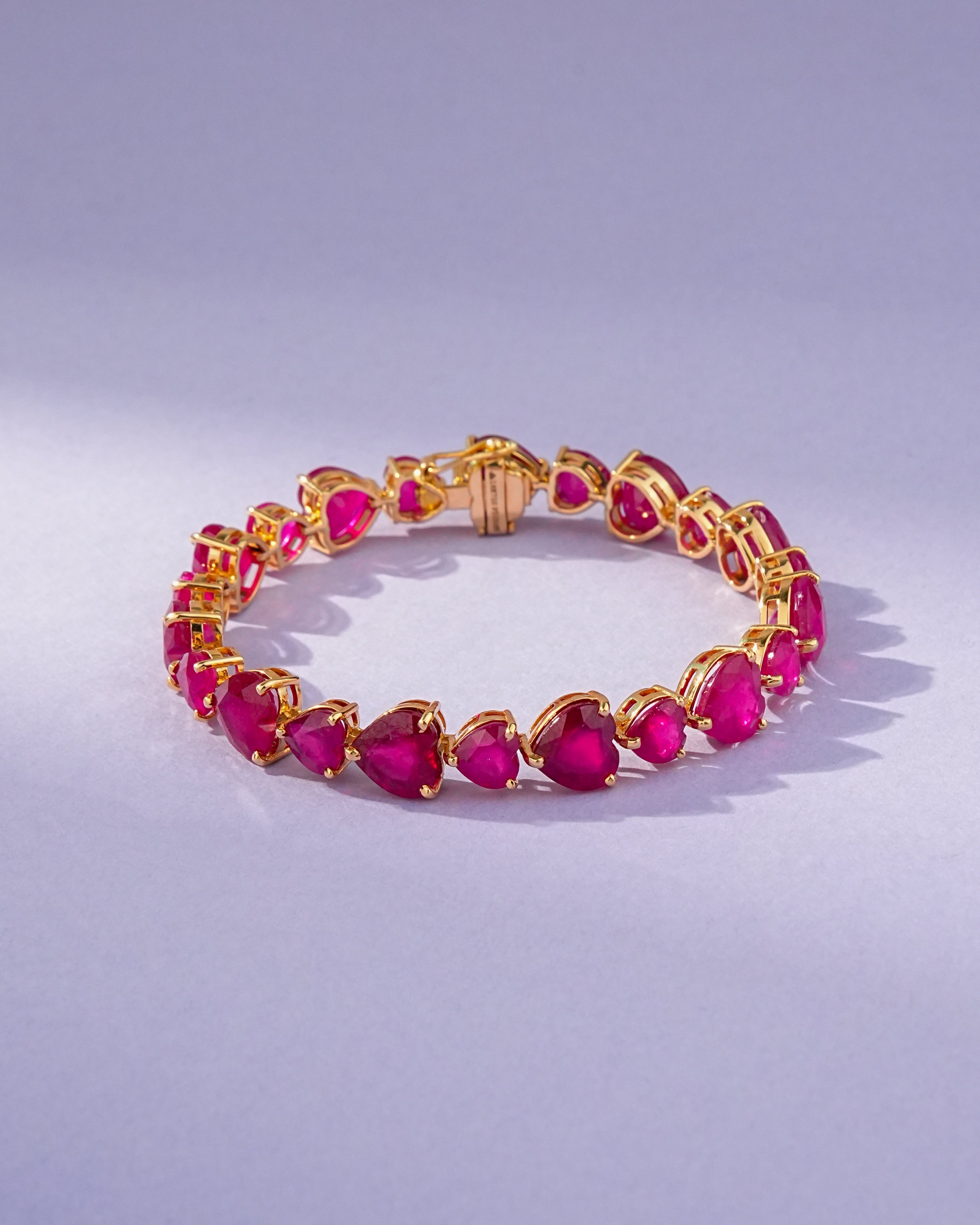 Veena Ruby Loose Bracelet