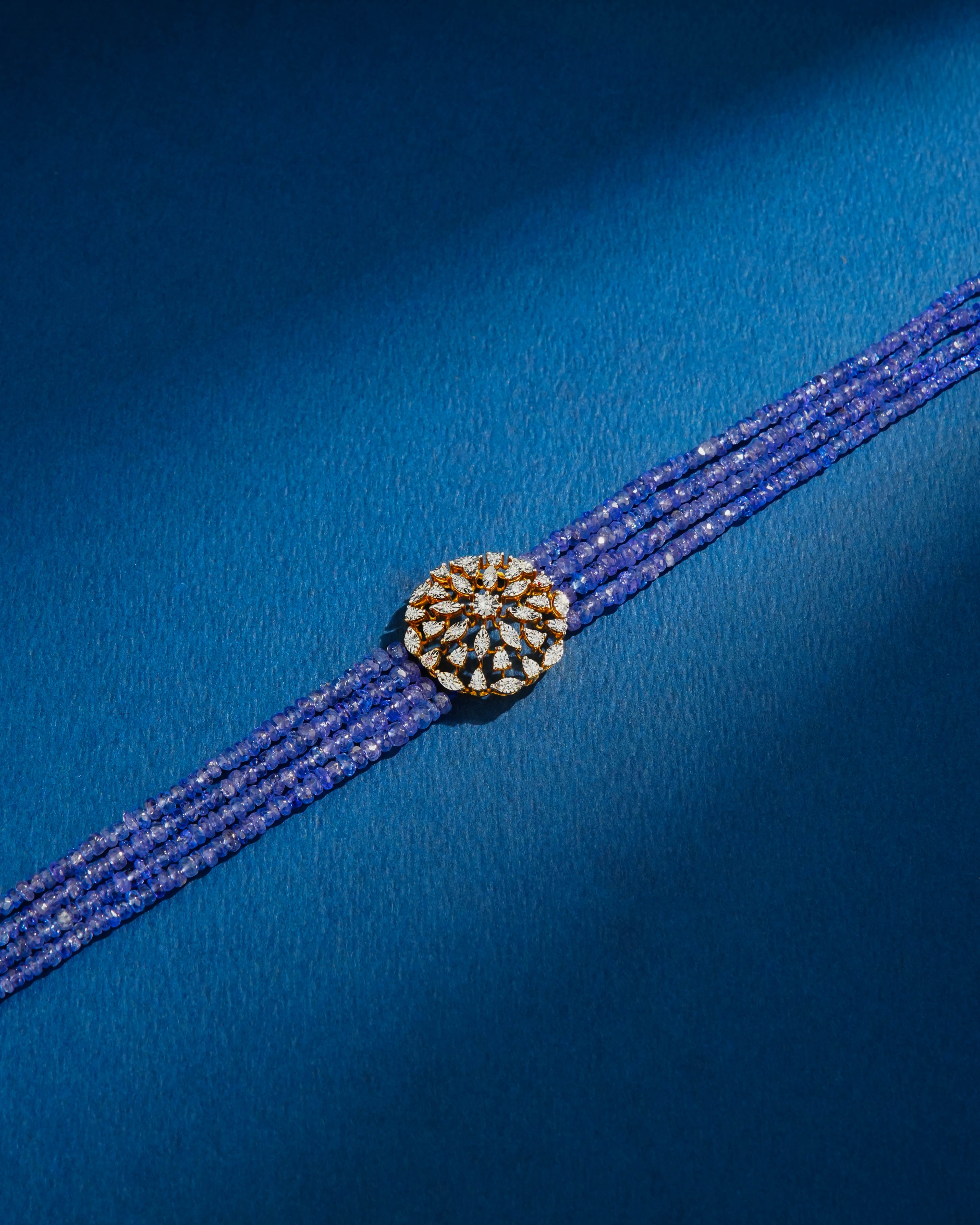 Arisya Diamond Bead Choker