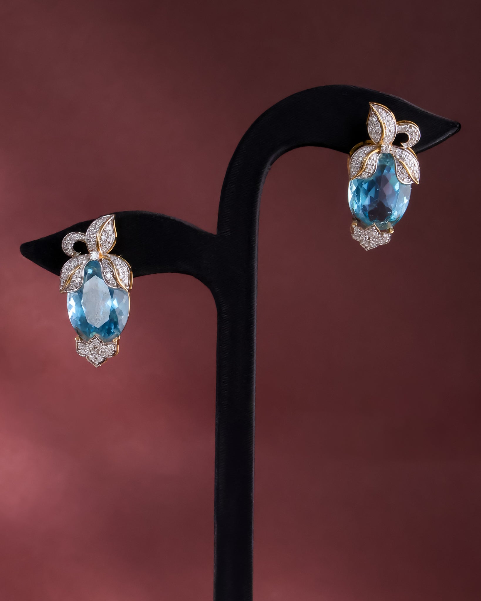 Diamond Long Earrings