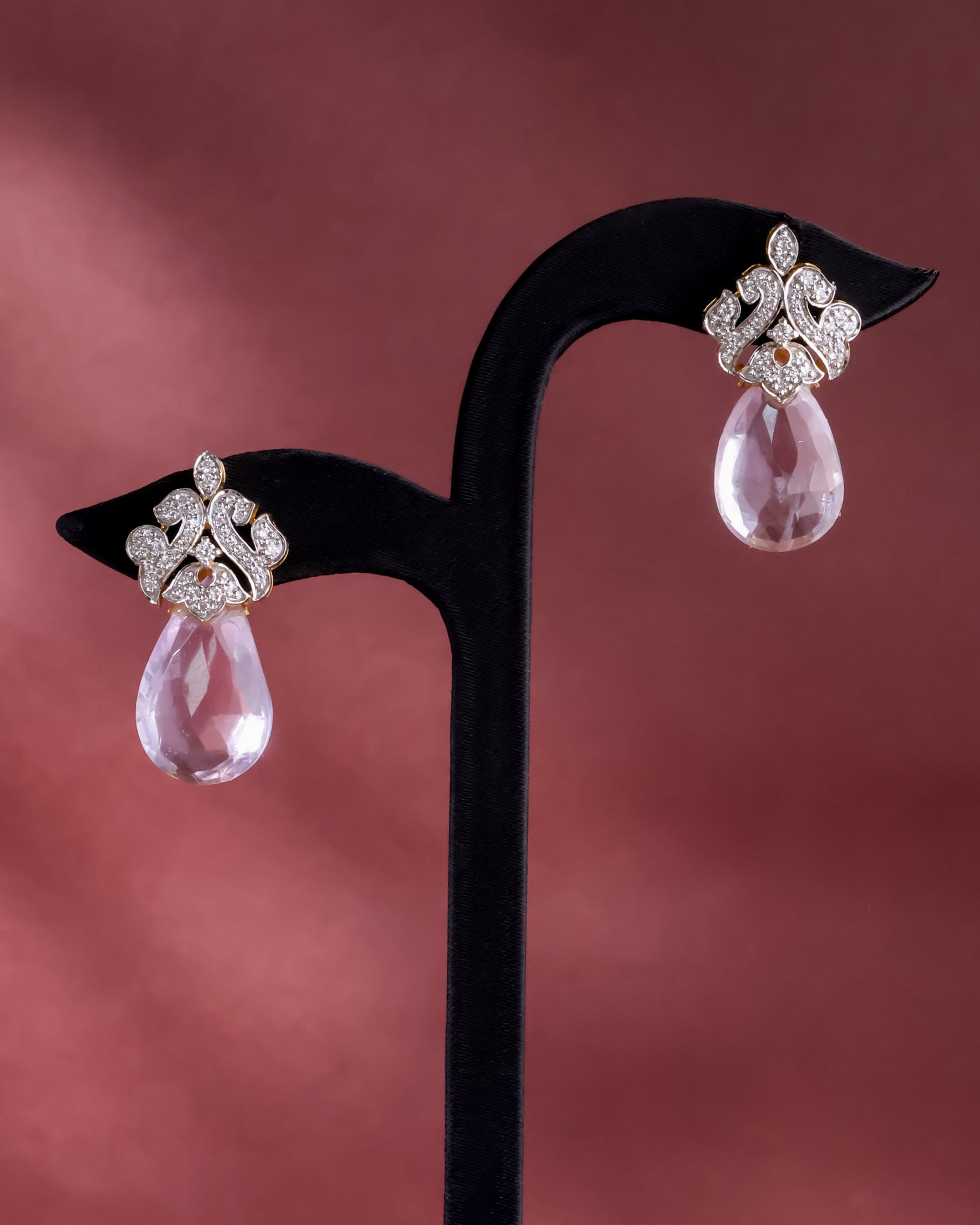 Diamond Long Earrings