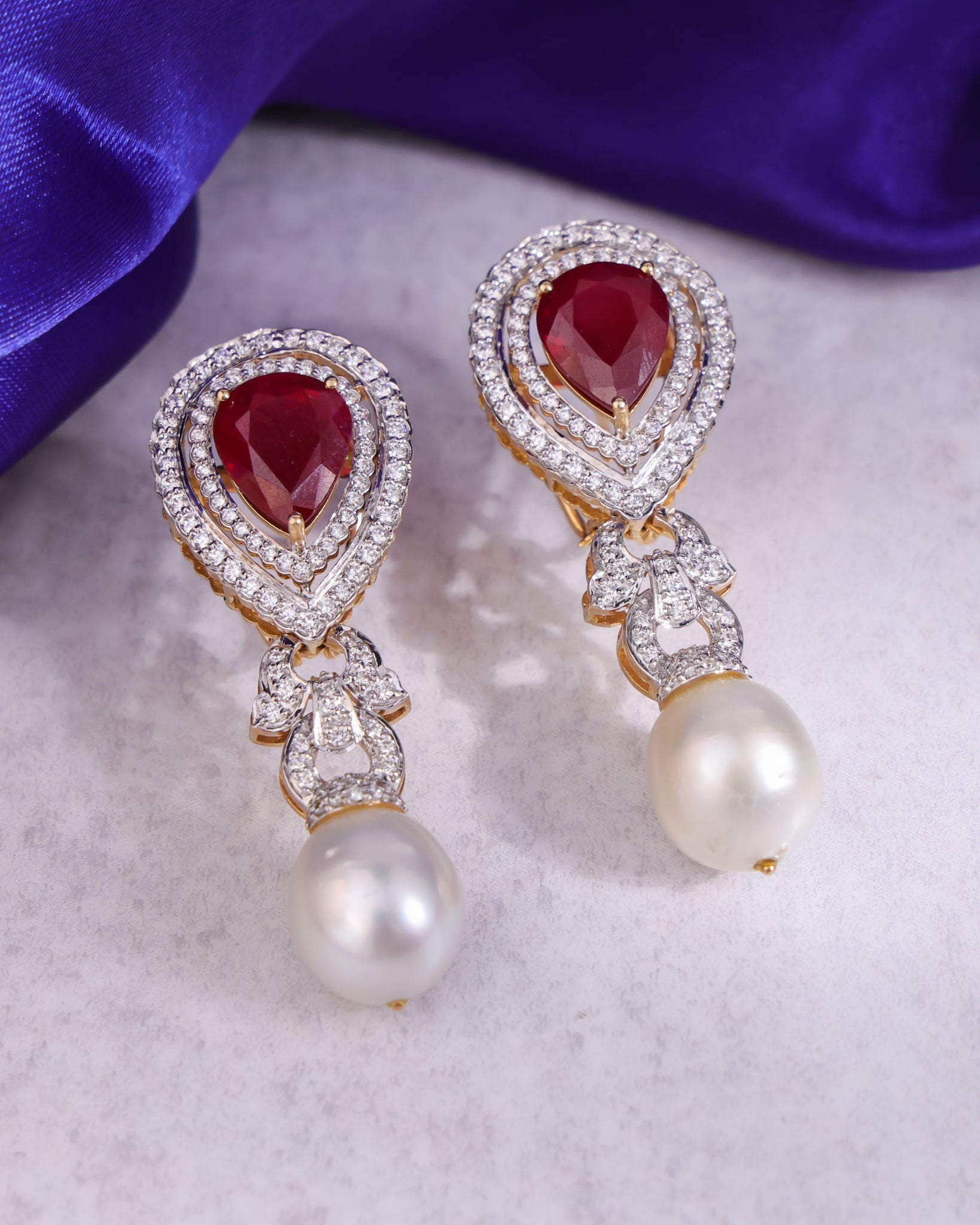 Diamond Long Earrings - NO ORDERS