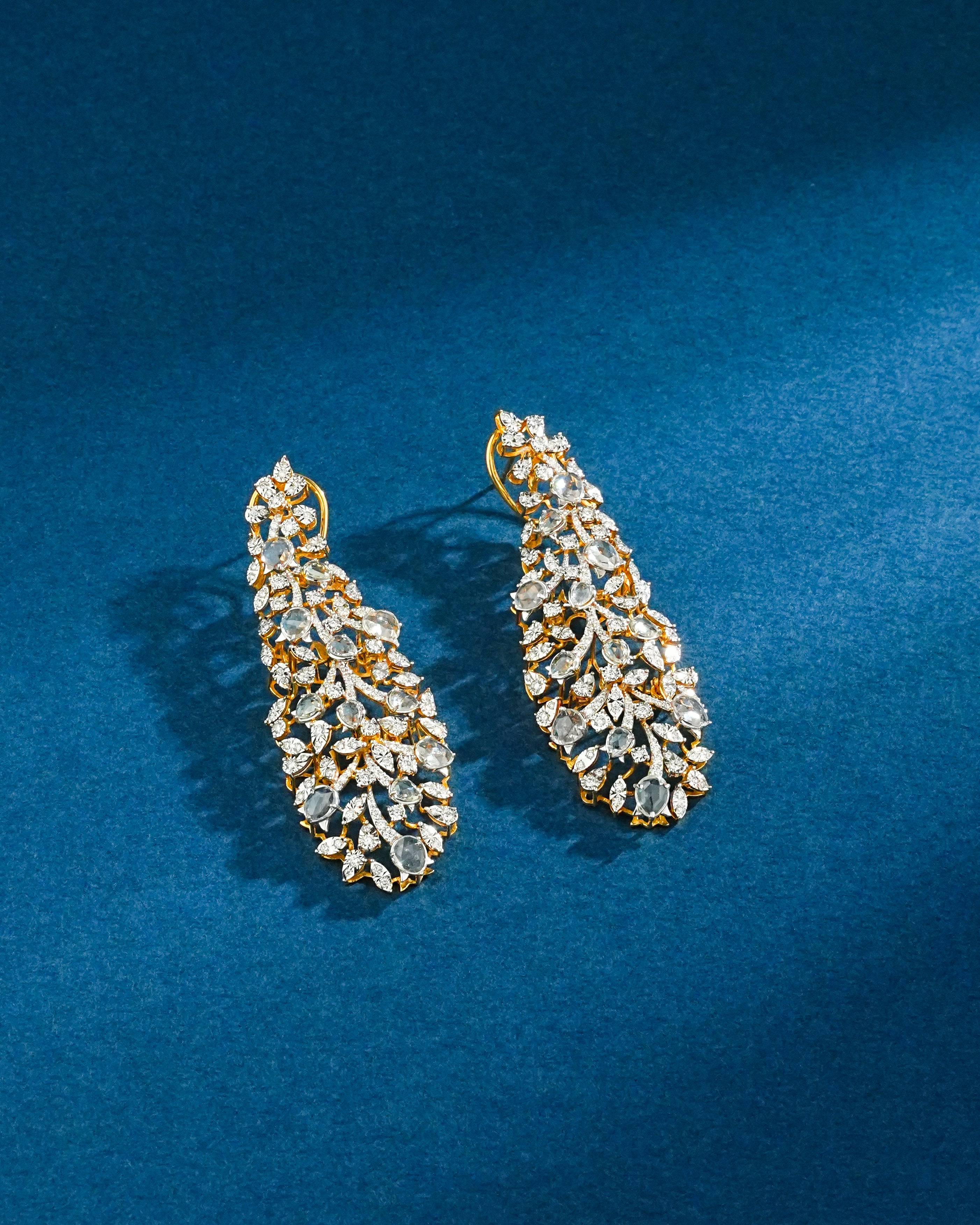 Diamond Long Earrings
