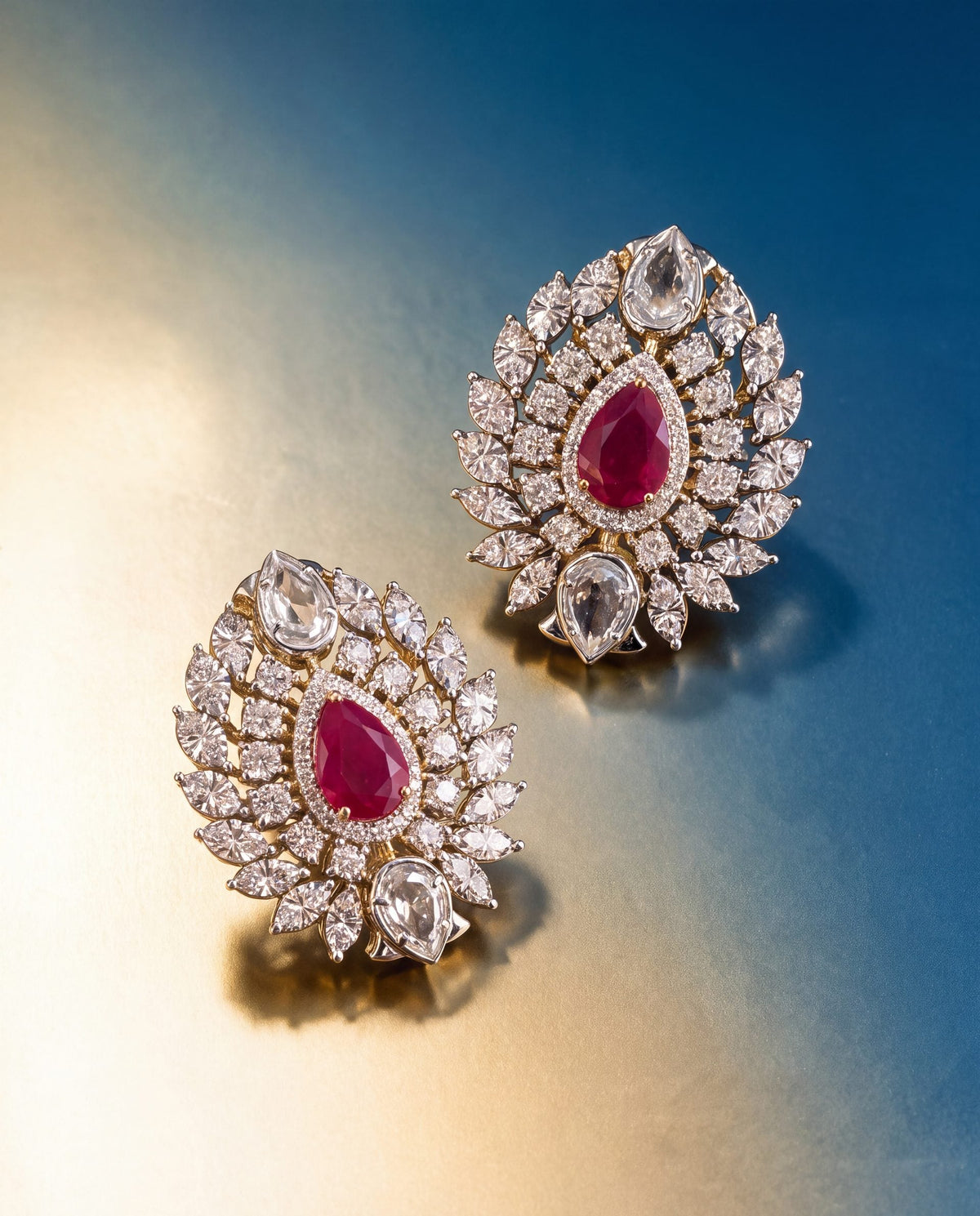Diamond Long Earrings