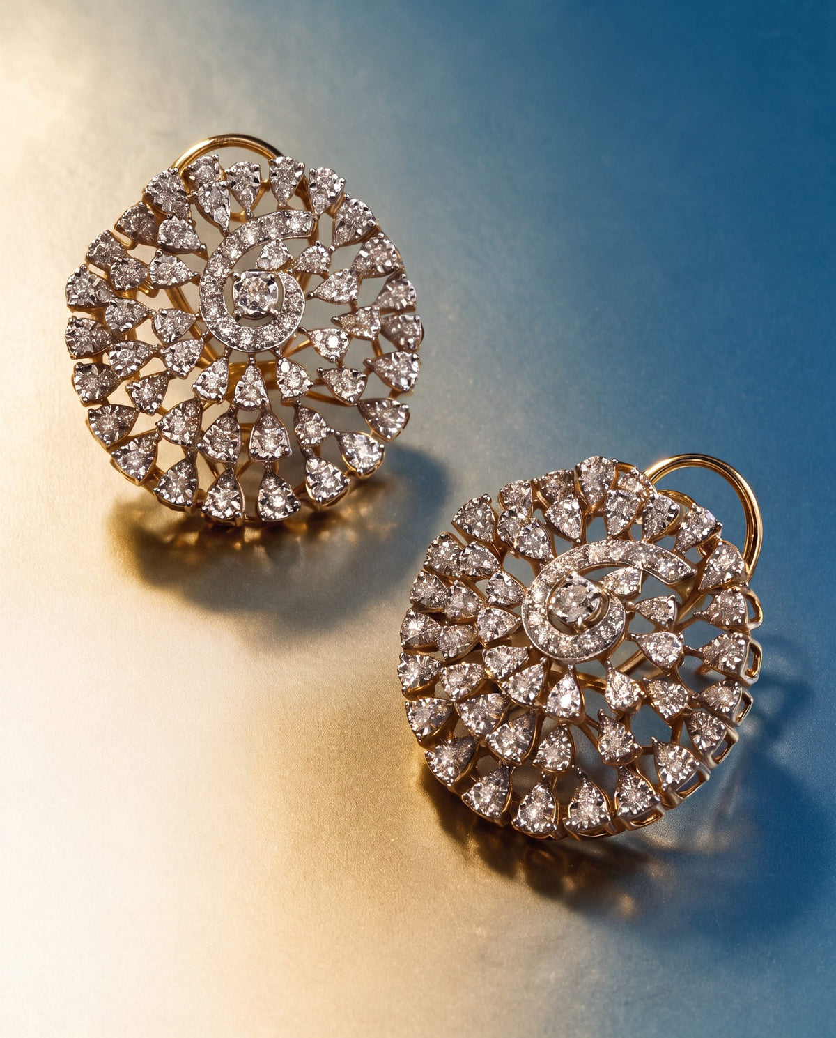 Diamond Long Earrings