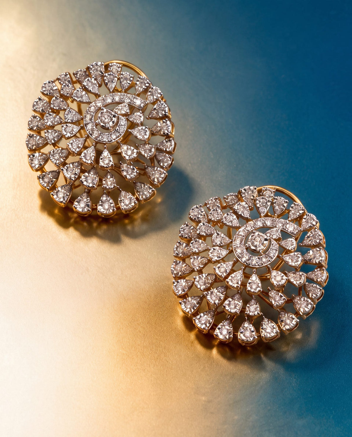Diamond Long Earrings