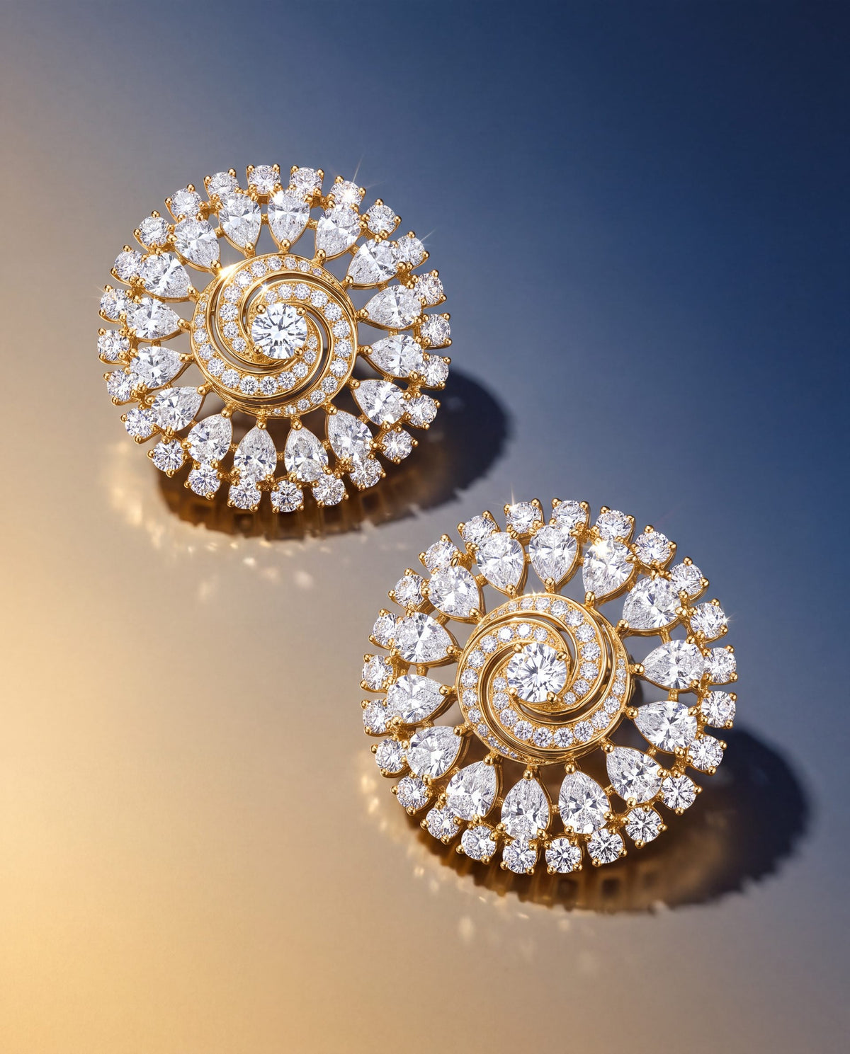 Diamond Long Earrings