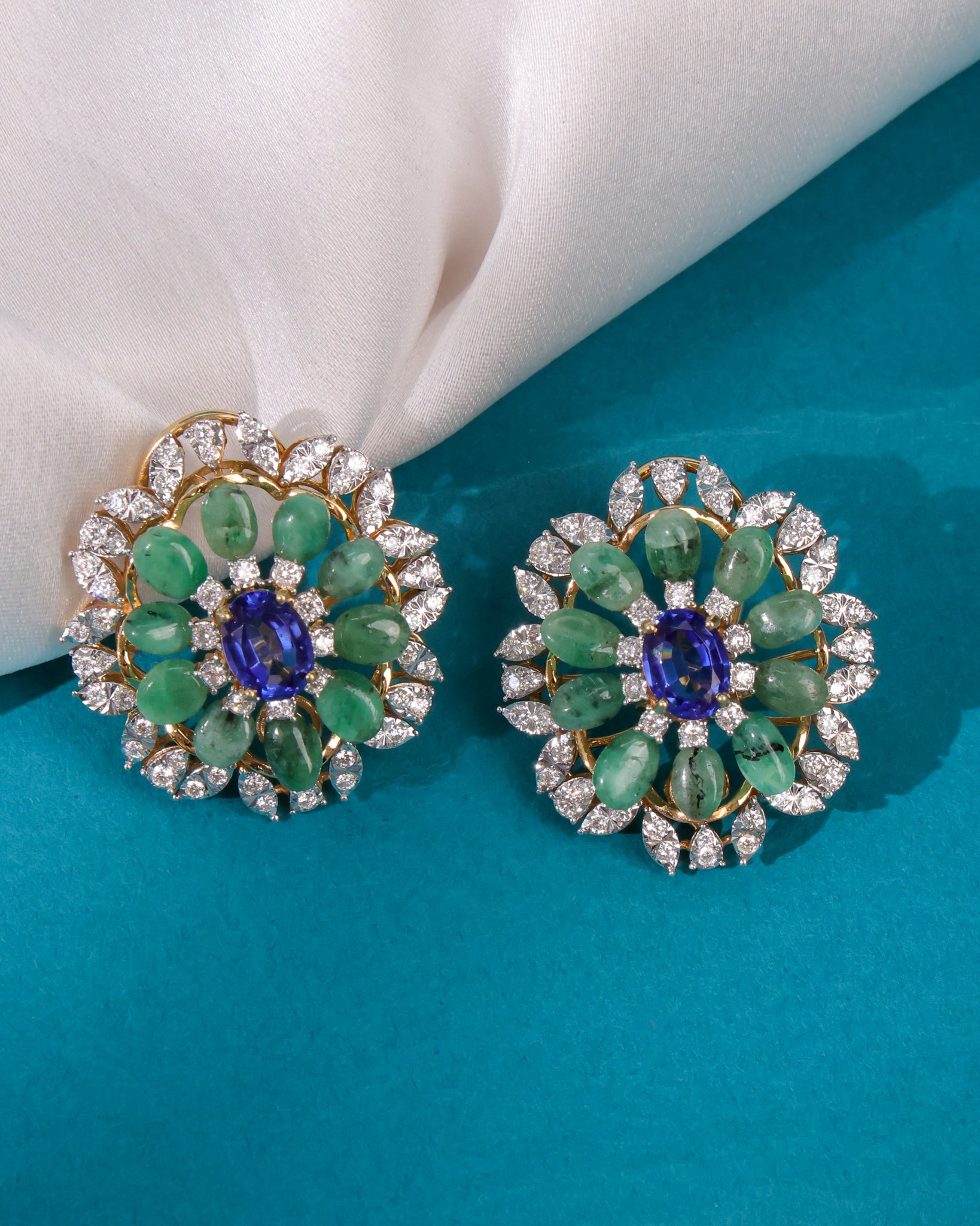 Diamond Long Earrings