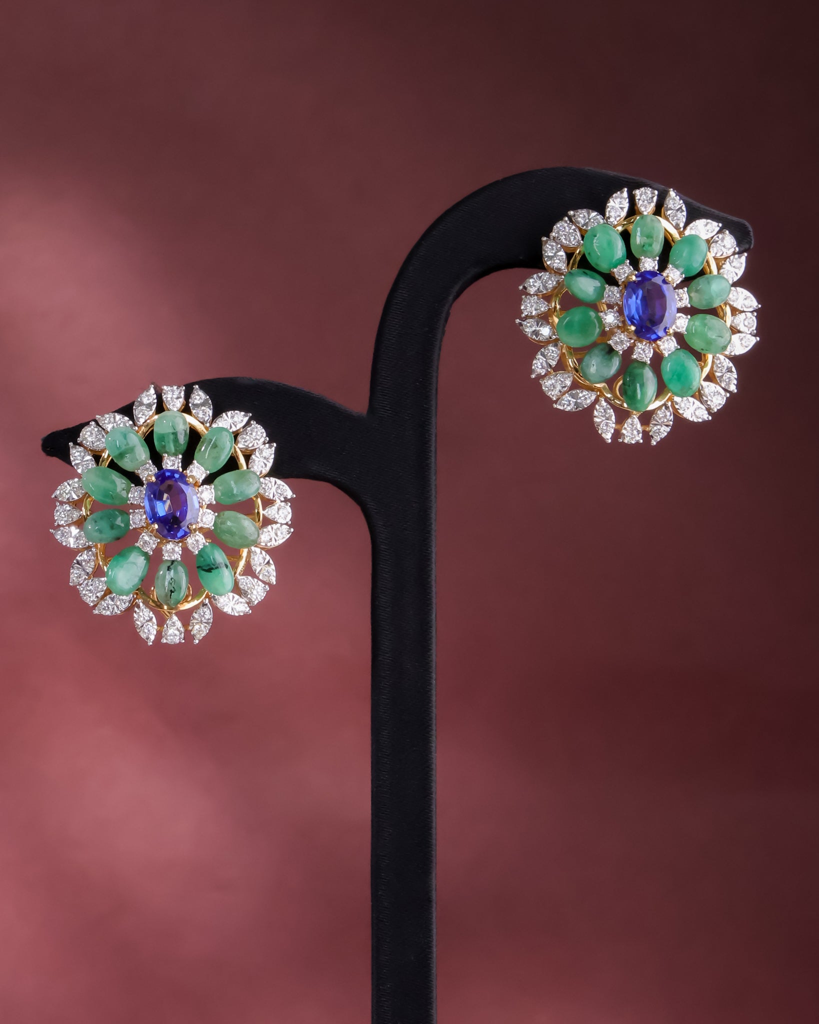 Diamond Long Earrings