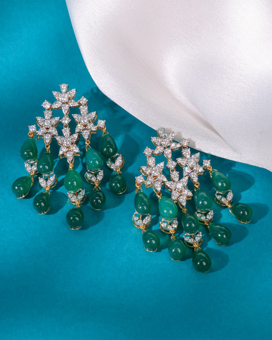 Diamond Long Earrings