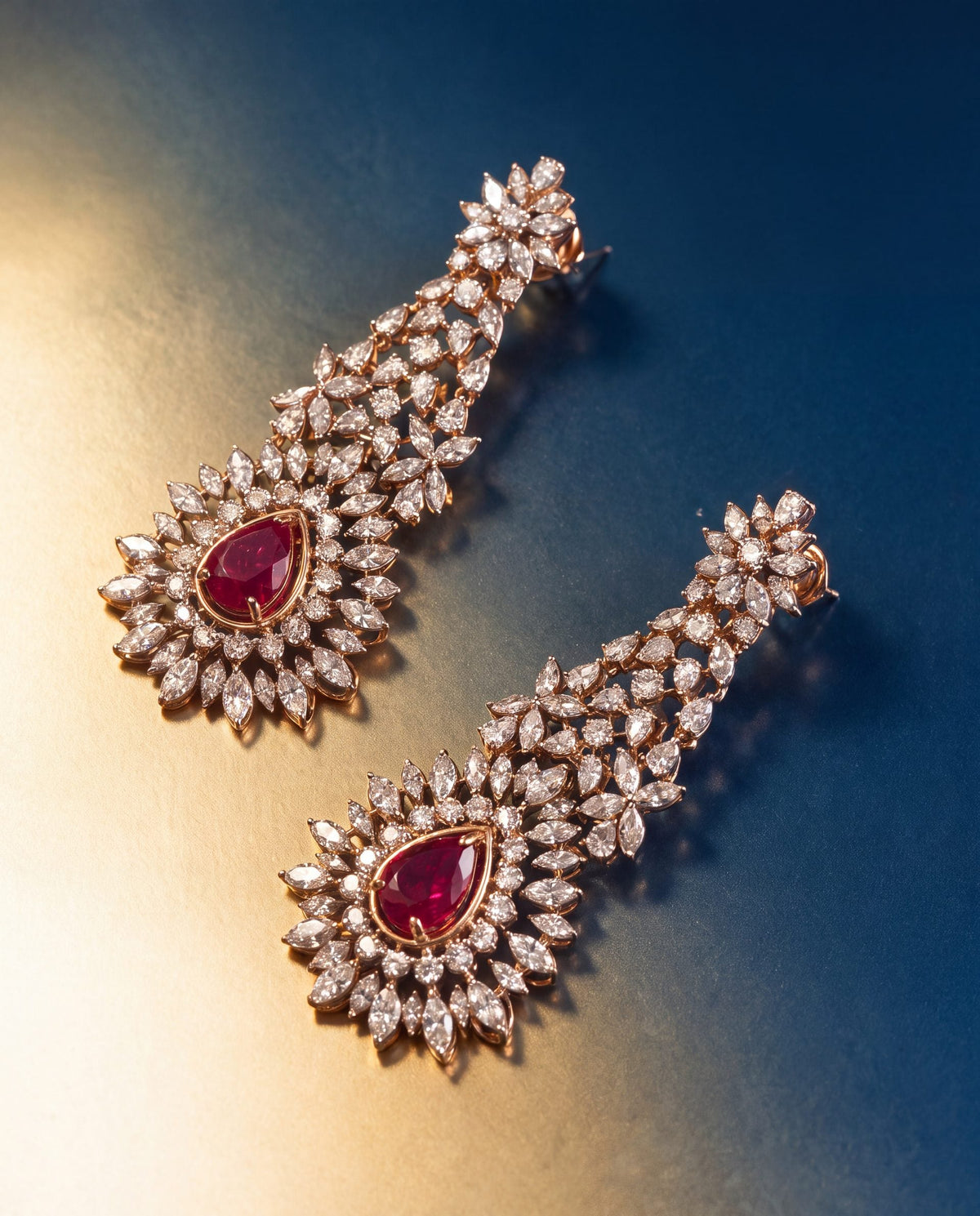 Waverly Diamond Long Earrings