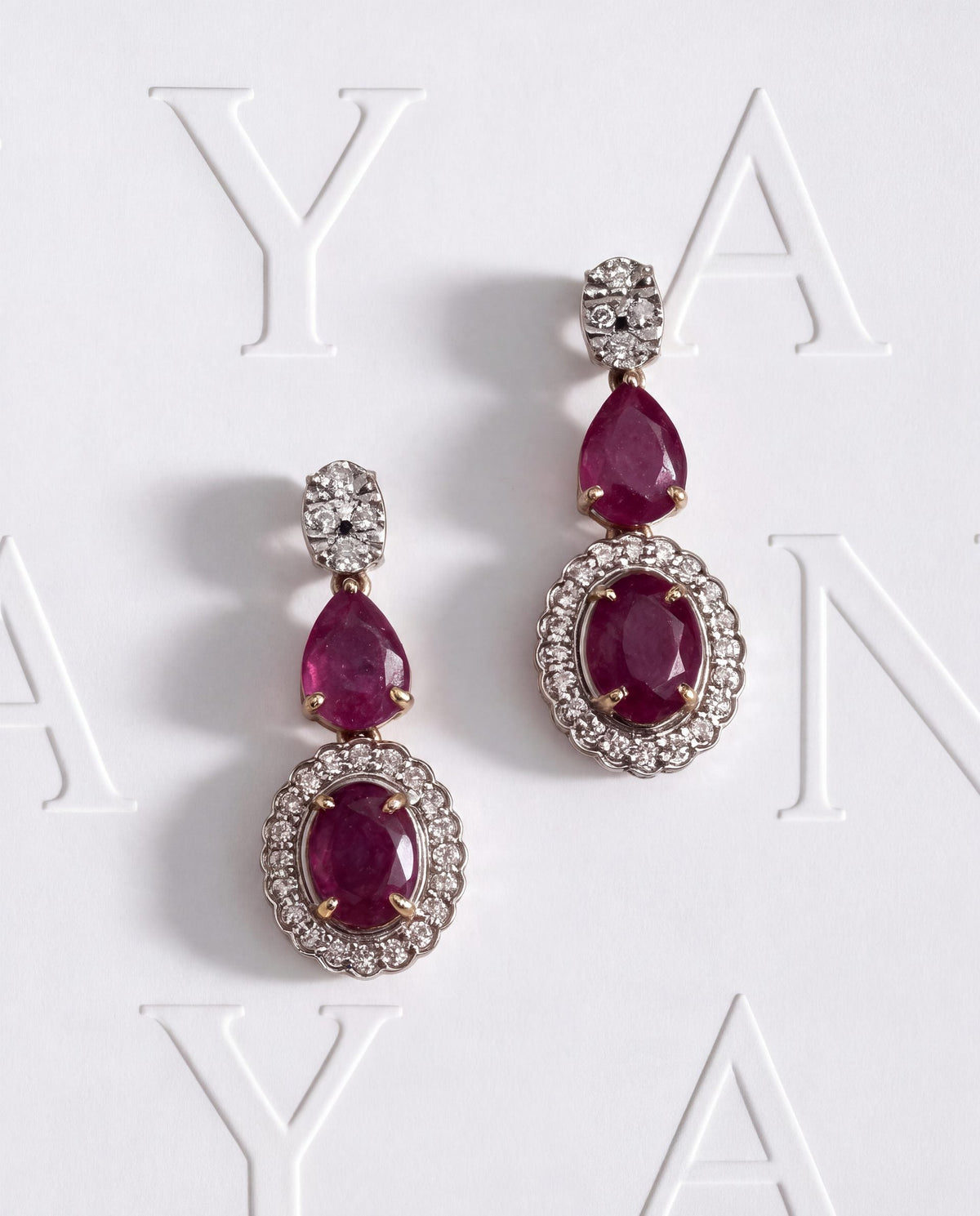 Joan Diamond Long Earrings