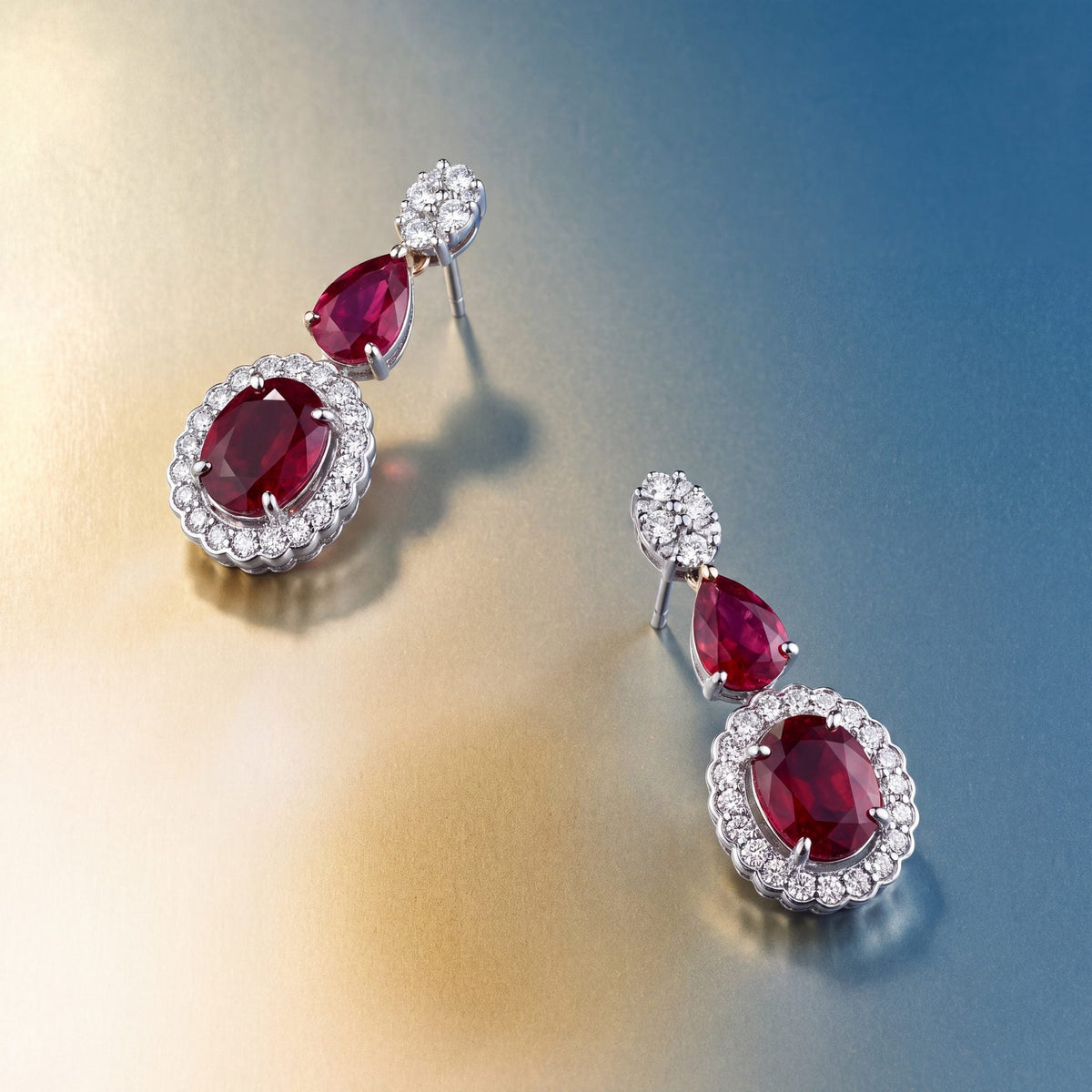 Joan Diamond Long Earrings