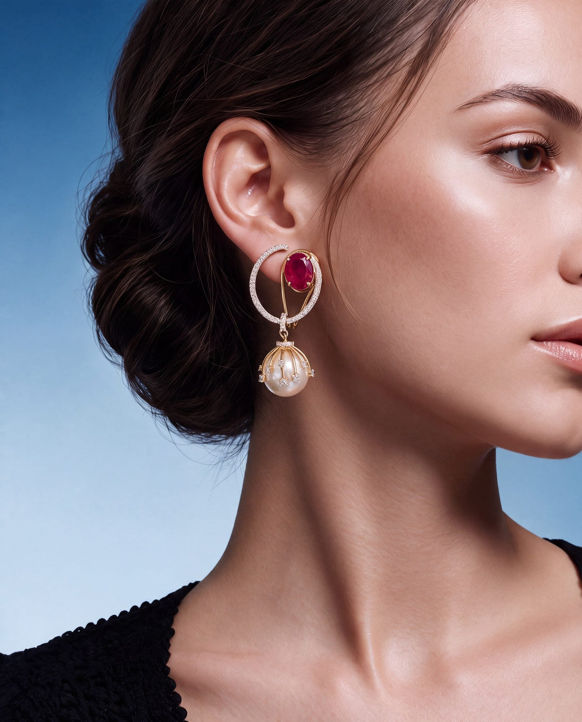 Opavia Diamond Hoops