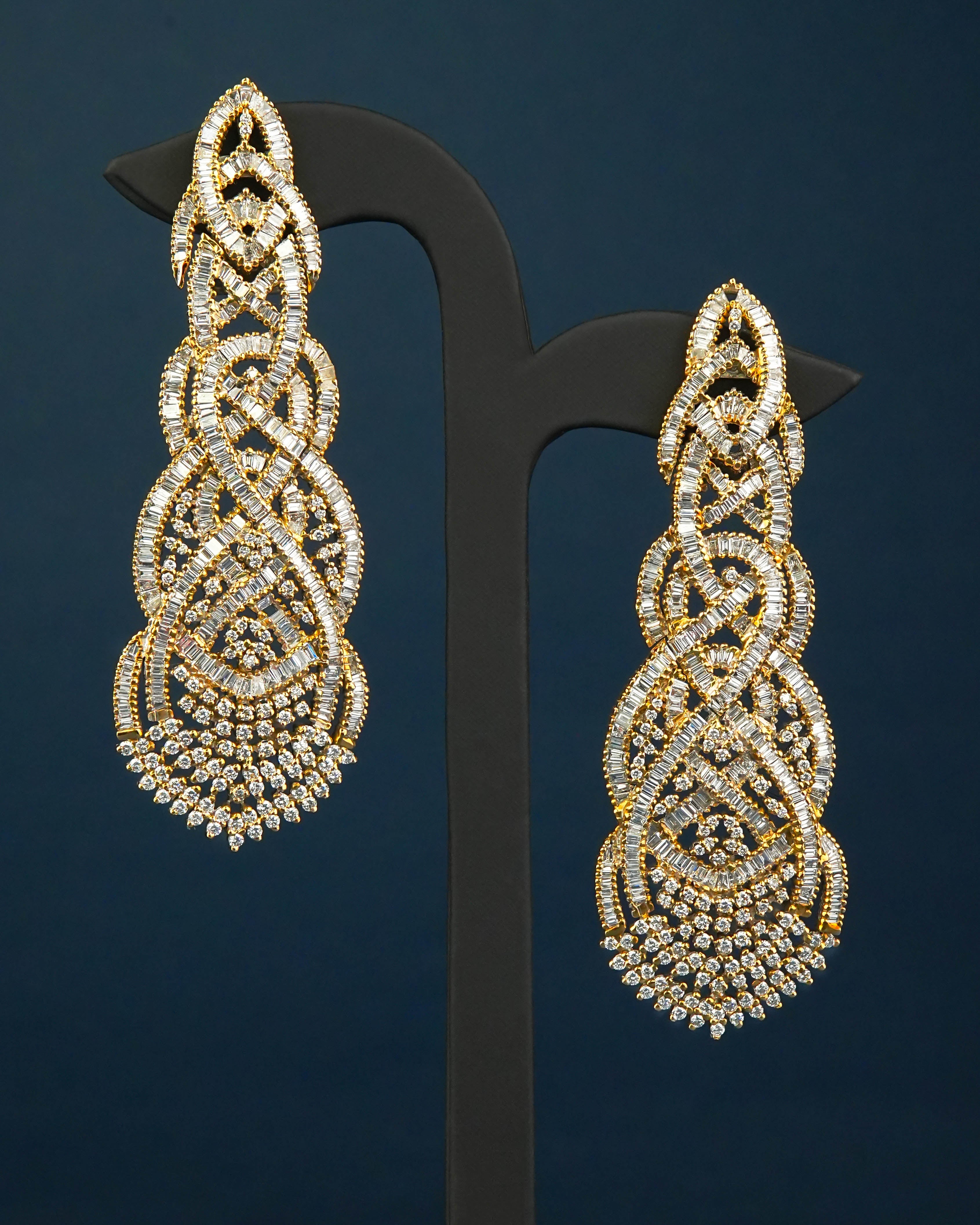 Nymera Diamond Long Earrings