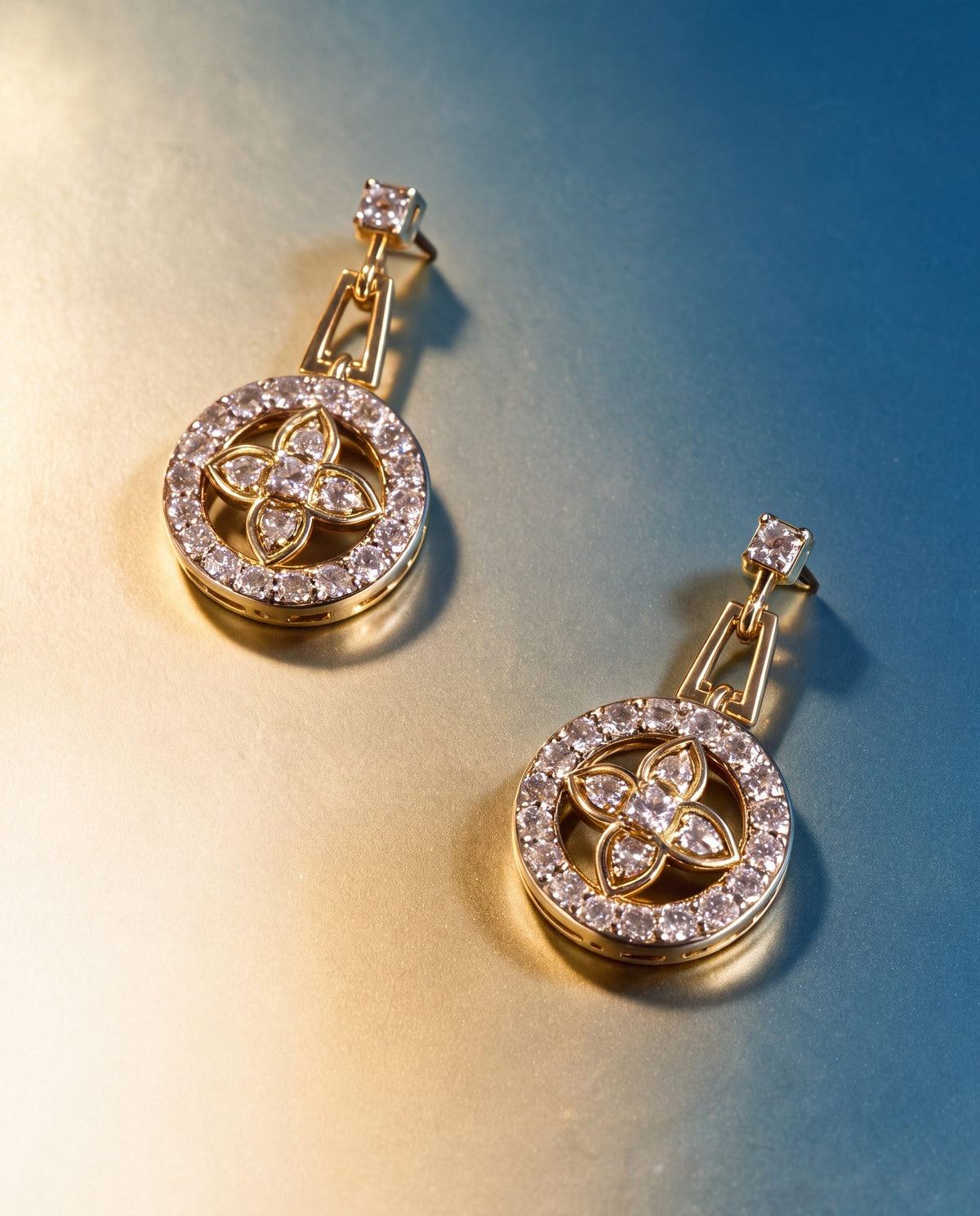 Ashita Diamond Hoops
