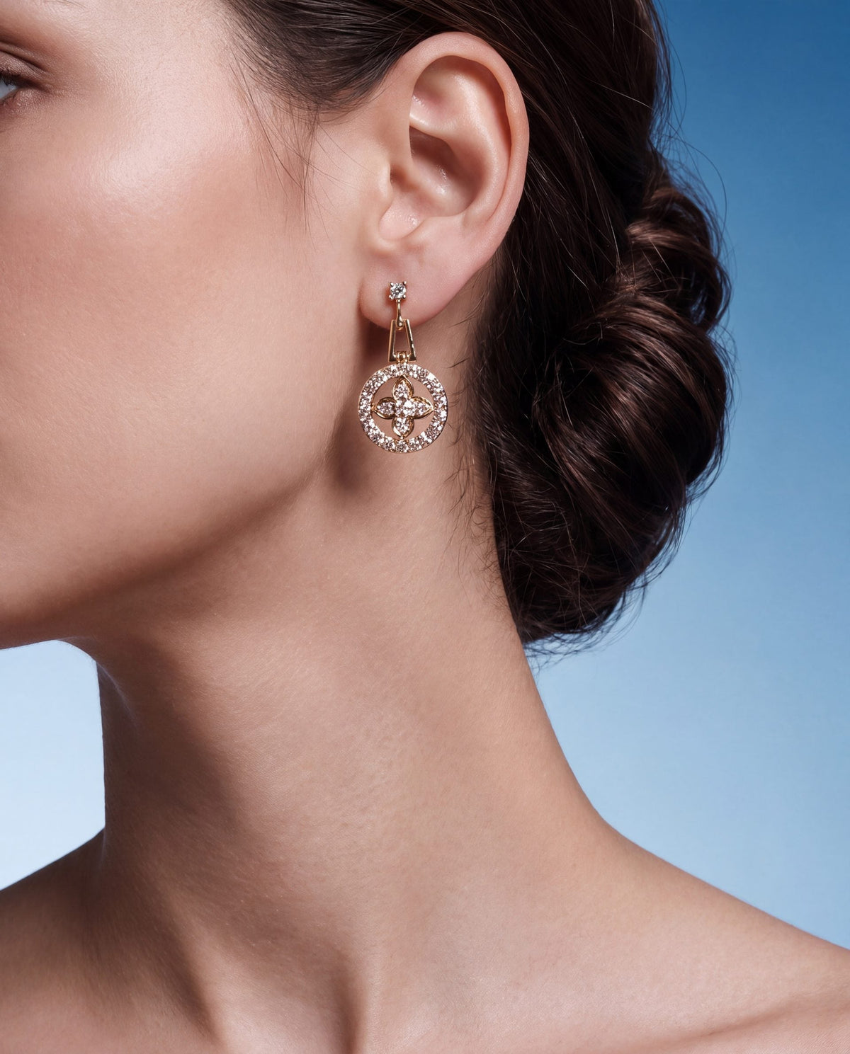 Ashita Diamond Hoops