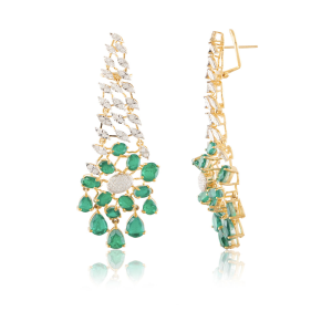 Soraya Diamond Long Earrings