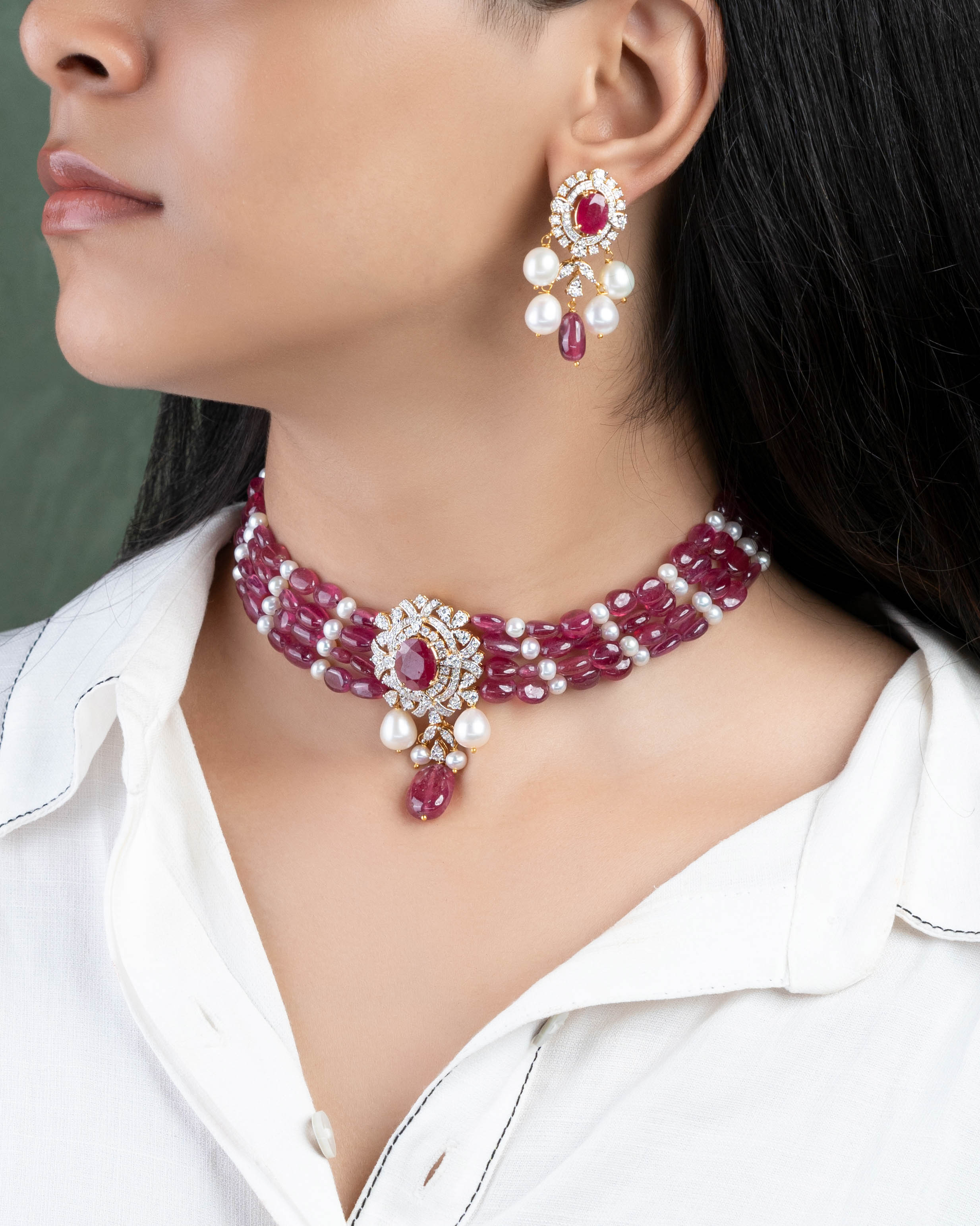 Diamond Bead Choker - NO ORDERS
