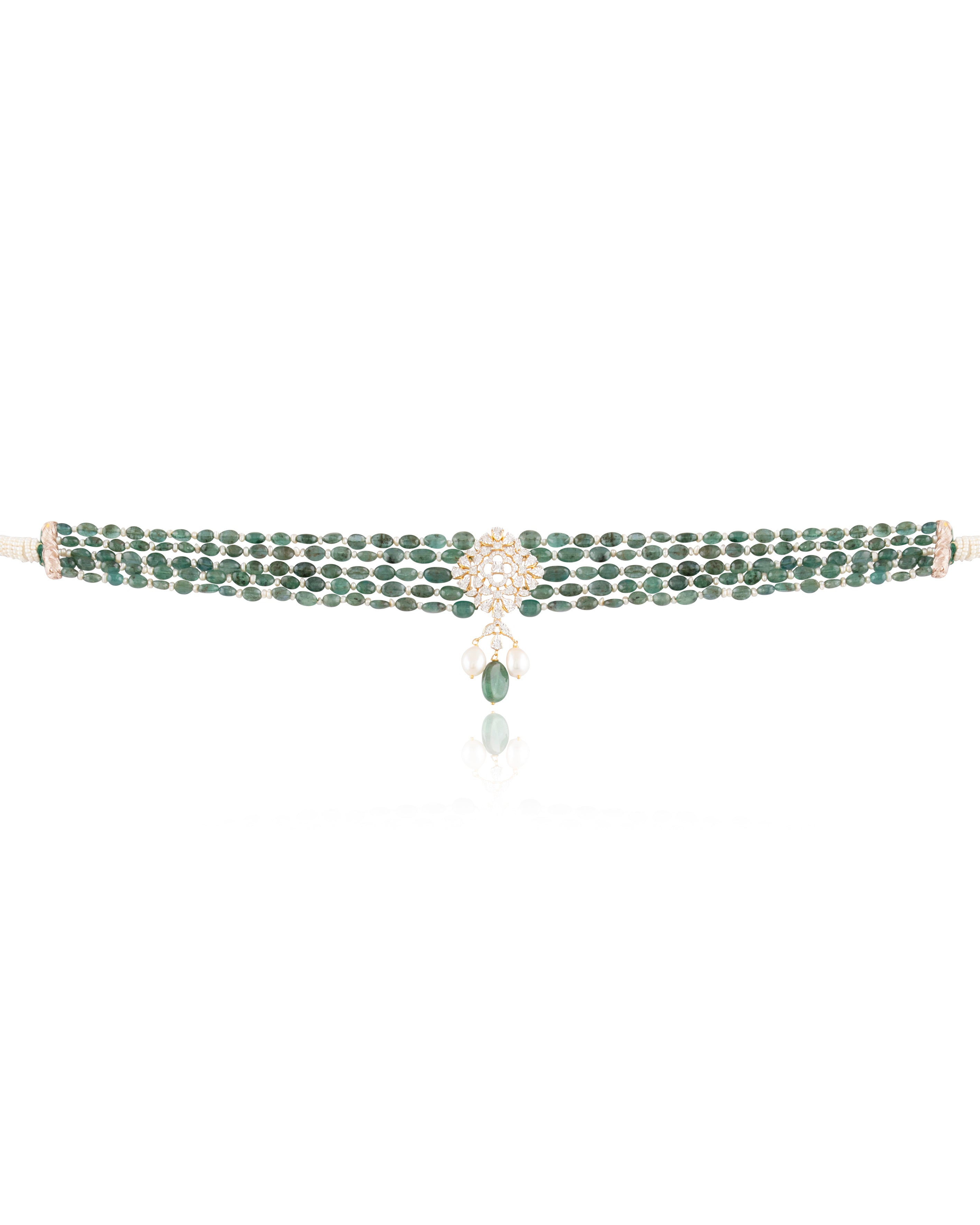 Diamond Bead Choker