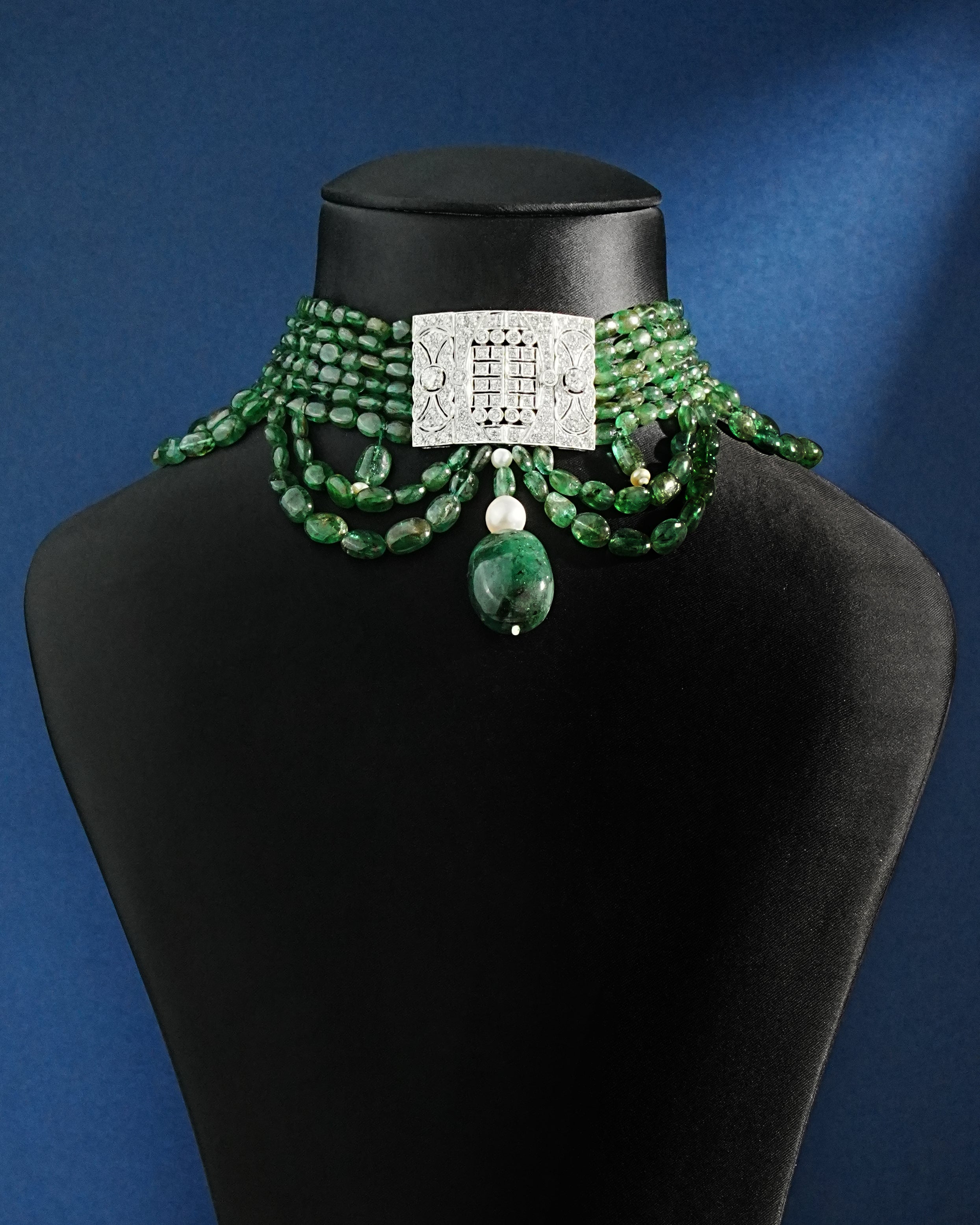 Laiba Diamond Bead Choker